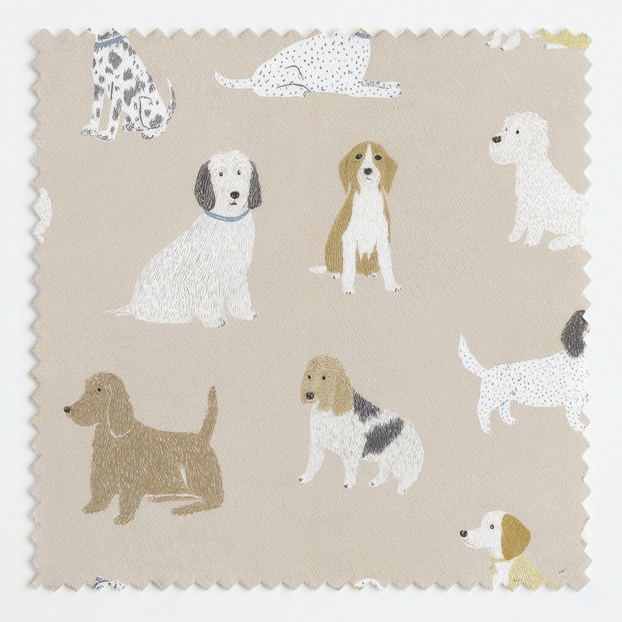 Fetch & Frolic - Fabric - Linen Rowe
