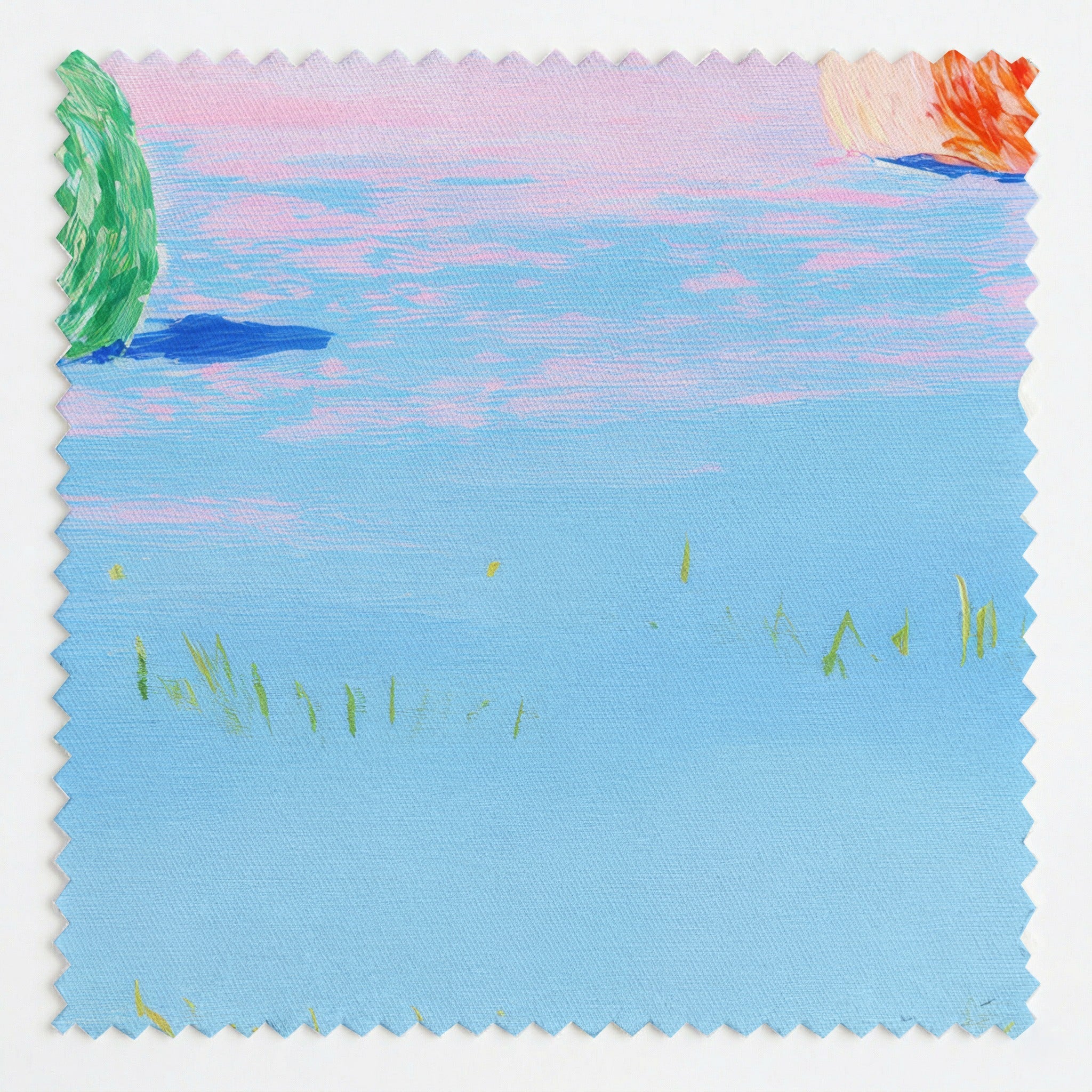 Fields of Cotton Candy - Fabric - Linen Rowe
