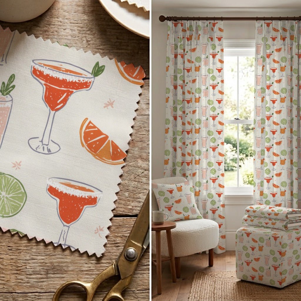 Fiesta Hour - Fabric - Linen Rowe