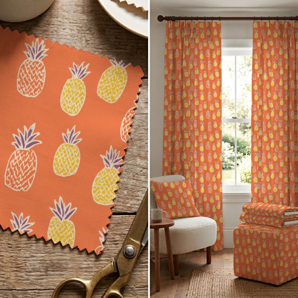 Fineapple - Fabric - Linen Rowe