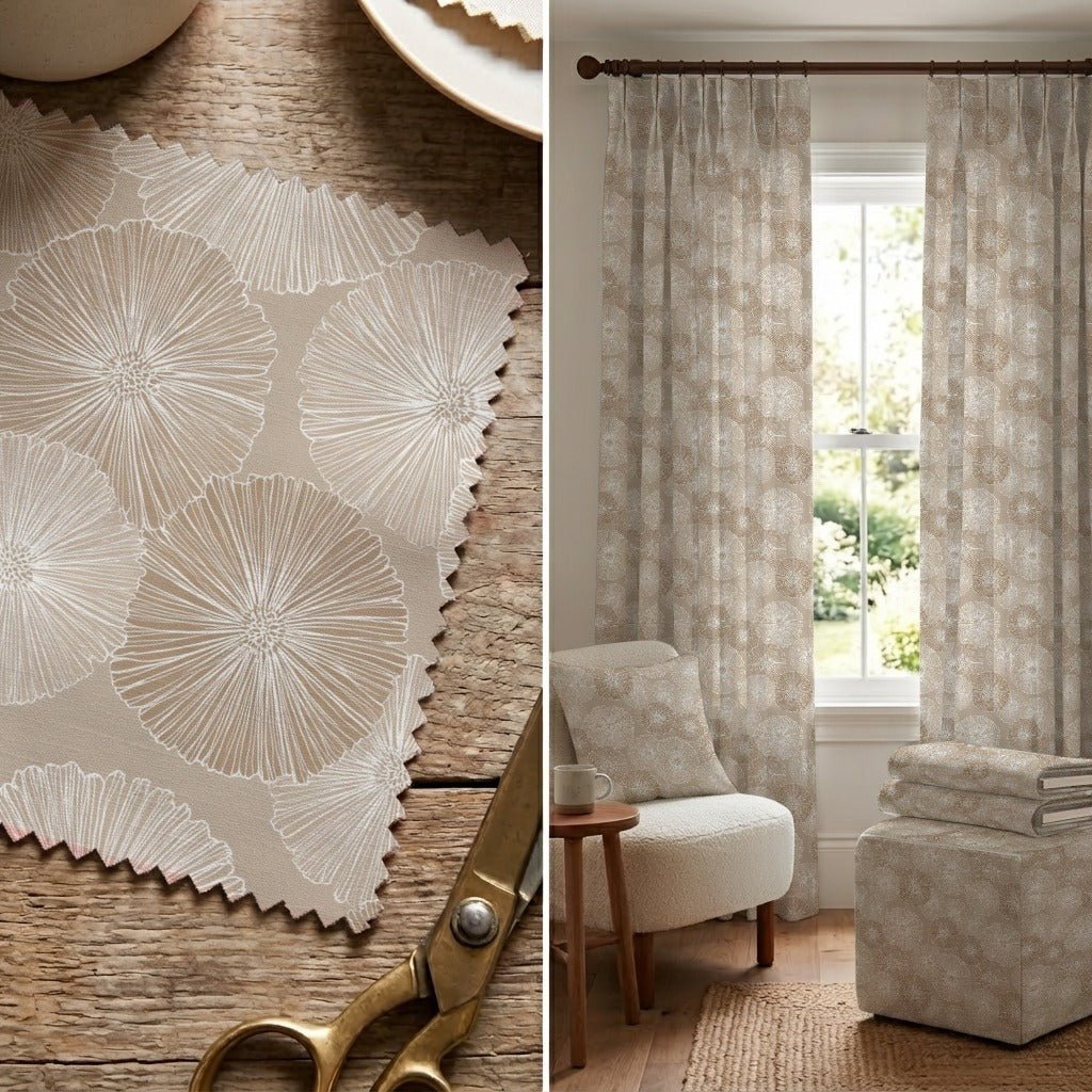 Finnegan Burst - Fabric - Linen Rowe