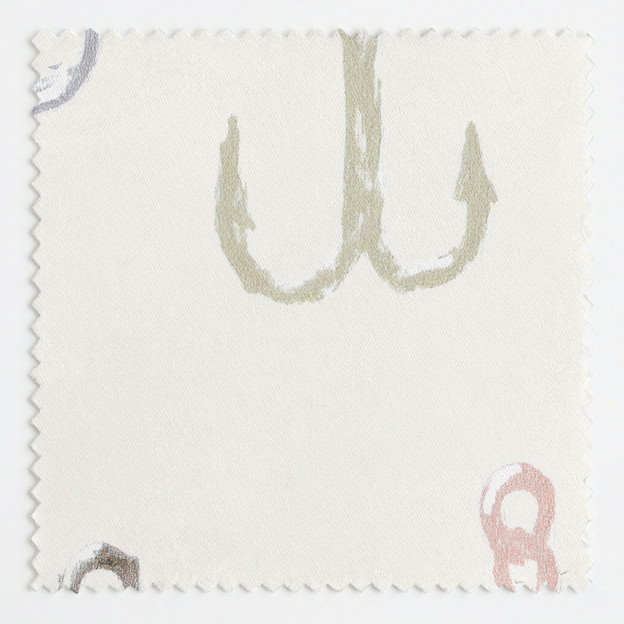 Fishing Hooks - Fabric - Linen Rowe