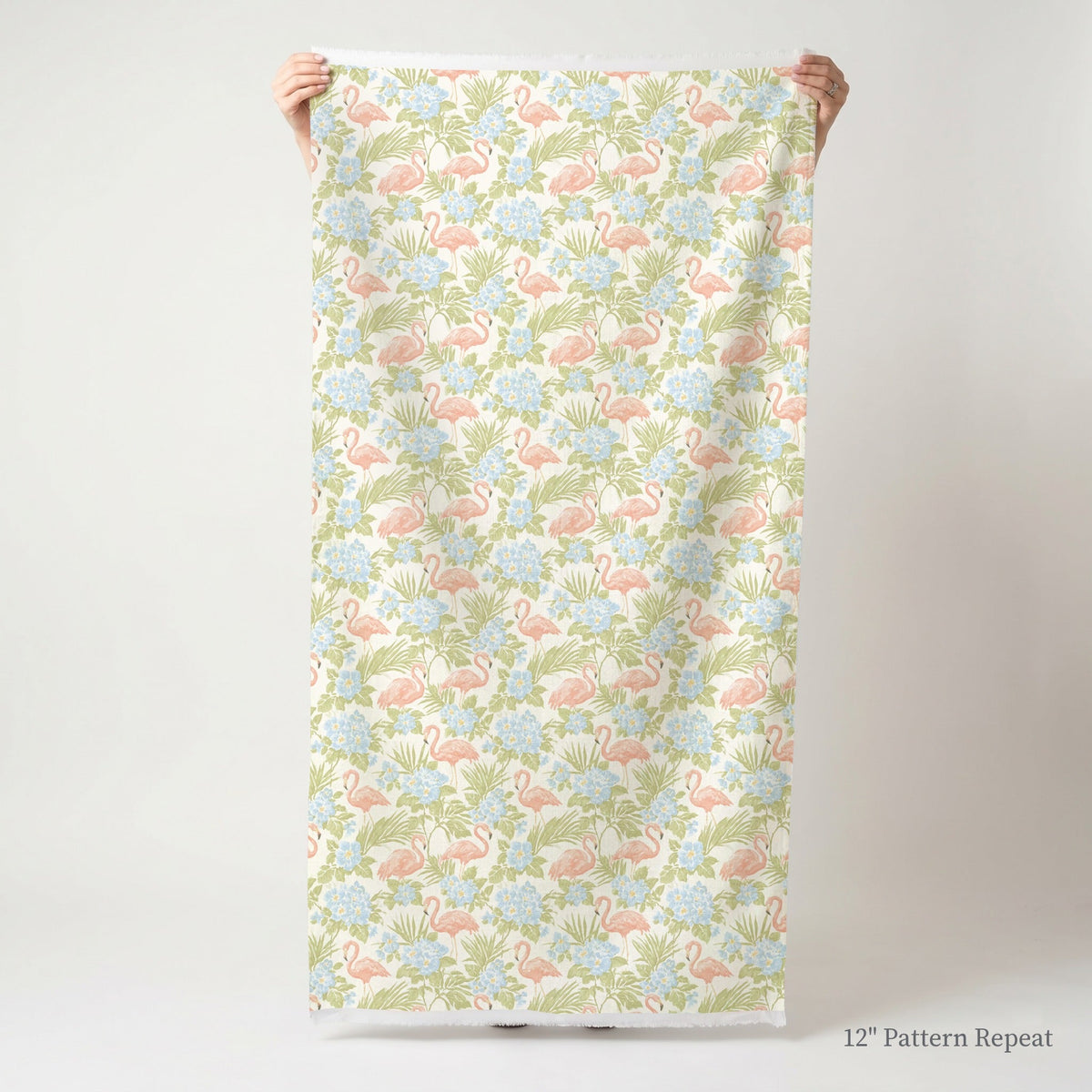 Flamingo Party - Fabric - Linen Rowe