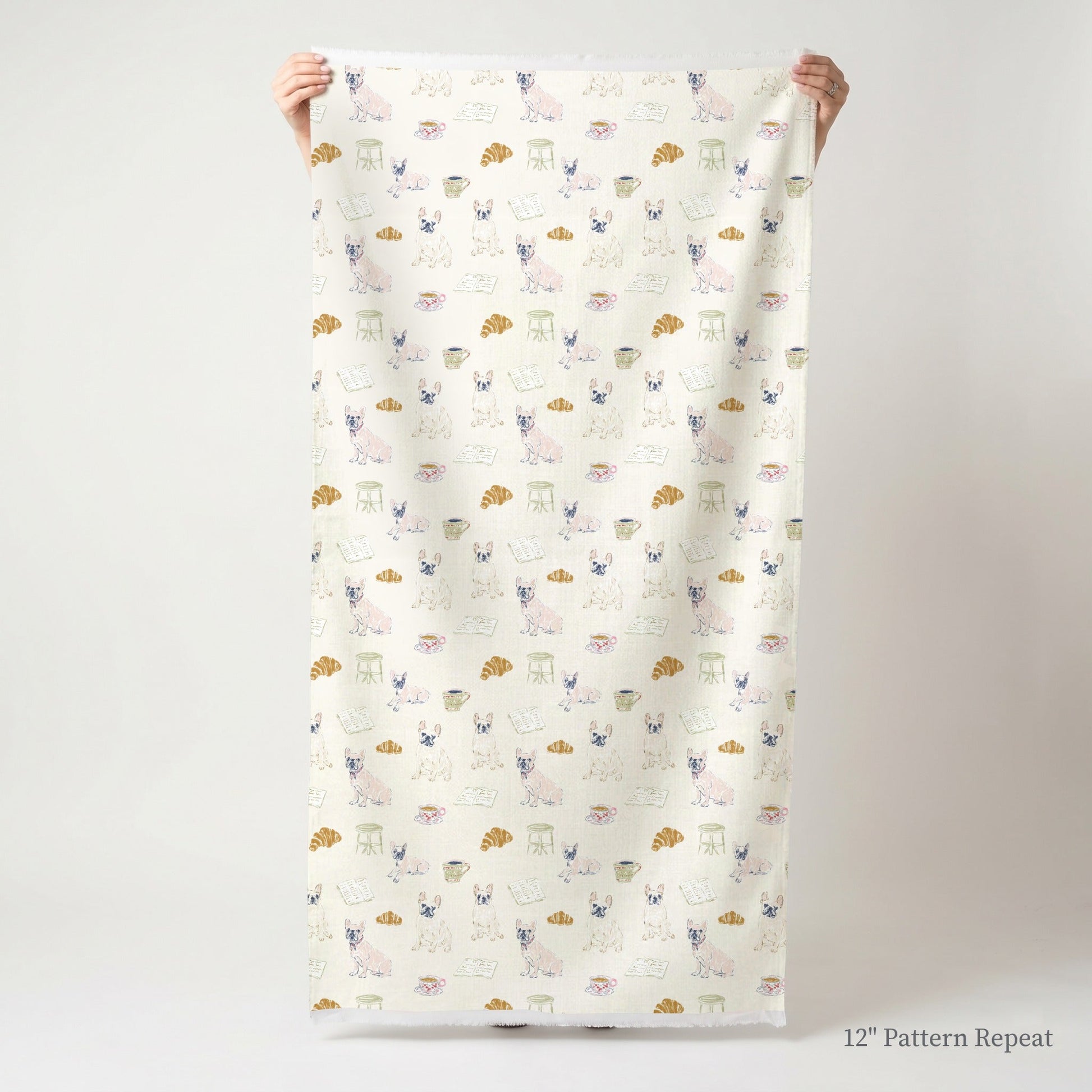 French Bakery - Fabric - Linen Rowe