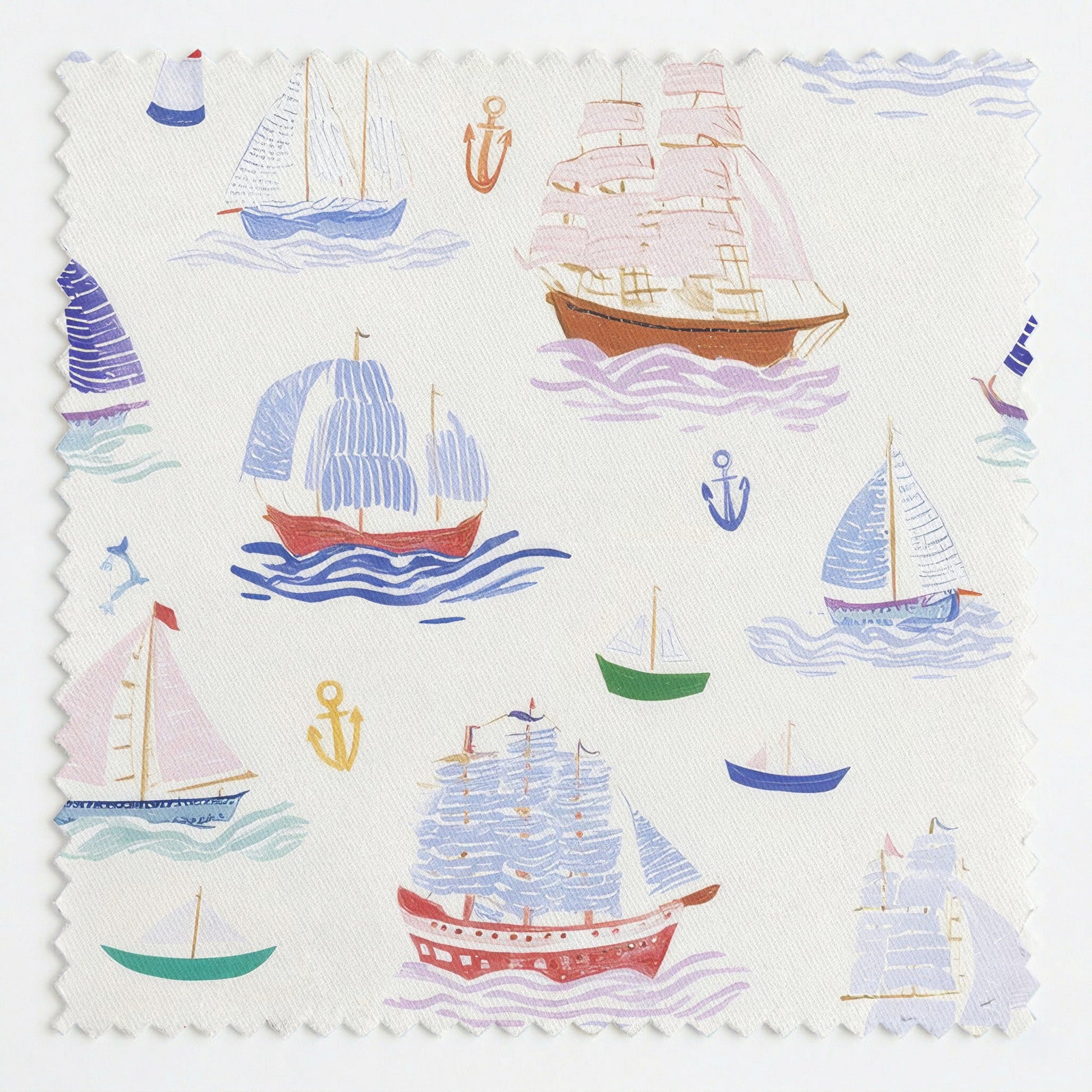 Full Sail Ahead - Fabric - Linen Rowe
