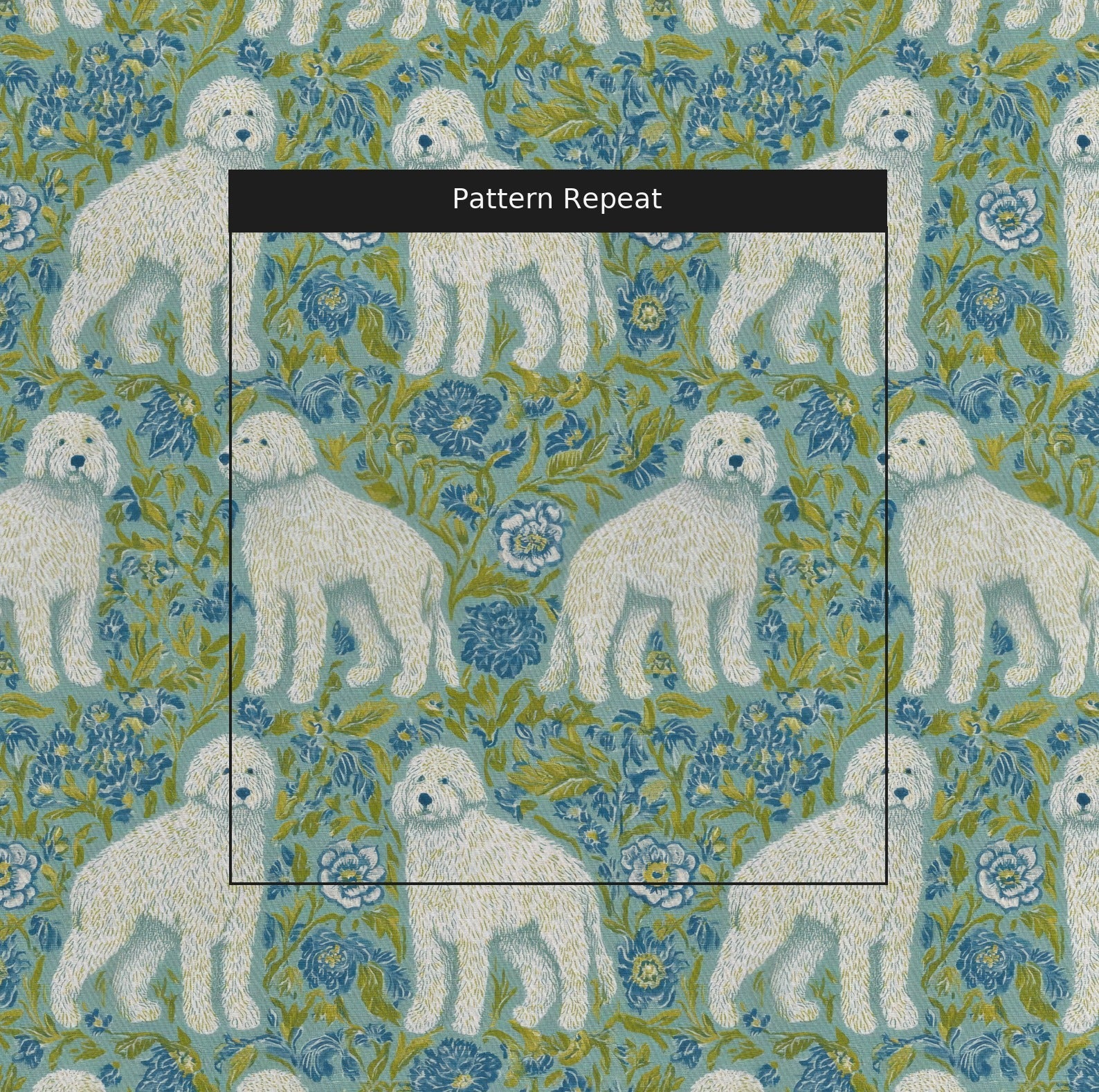 Fur & Flora - Fabric - Linen Rowe