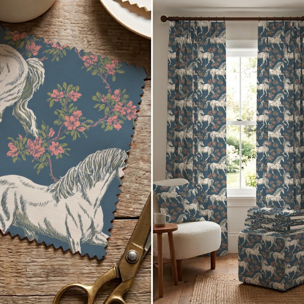 Galloping Gardens - Fabric - Linen Rowe