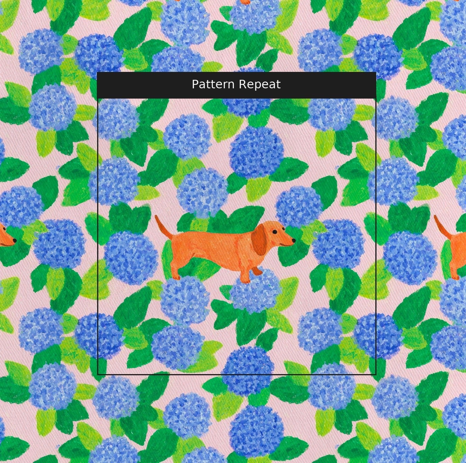 Garden Hound - Fabric - Linen Rowe