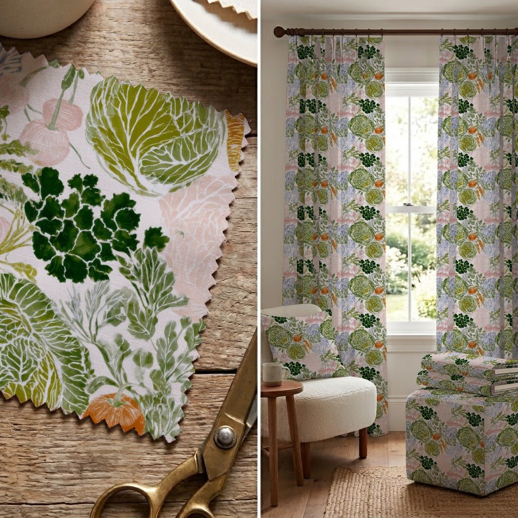 Gardener's Veg - Fabric - Linen Rowe