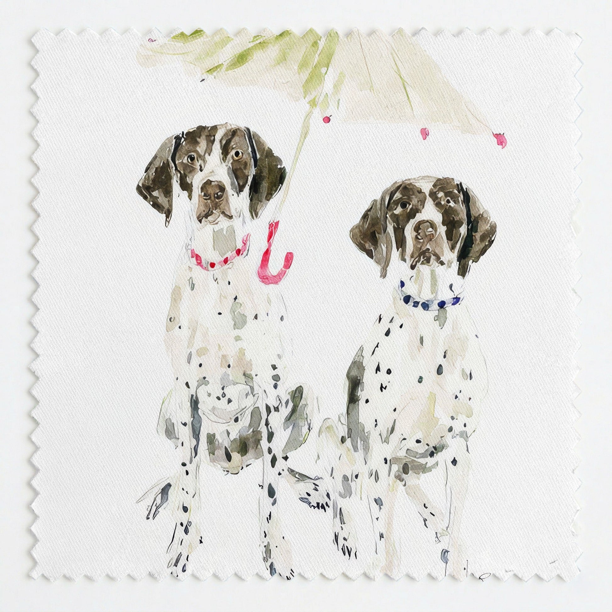 German Pointer Umbrella - Fabric - Linen Rowe