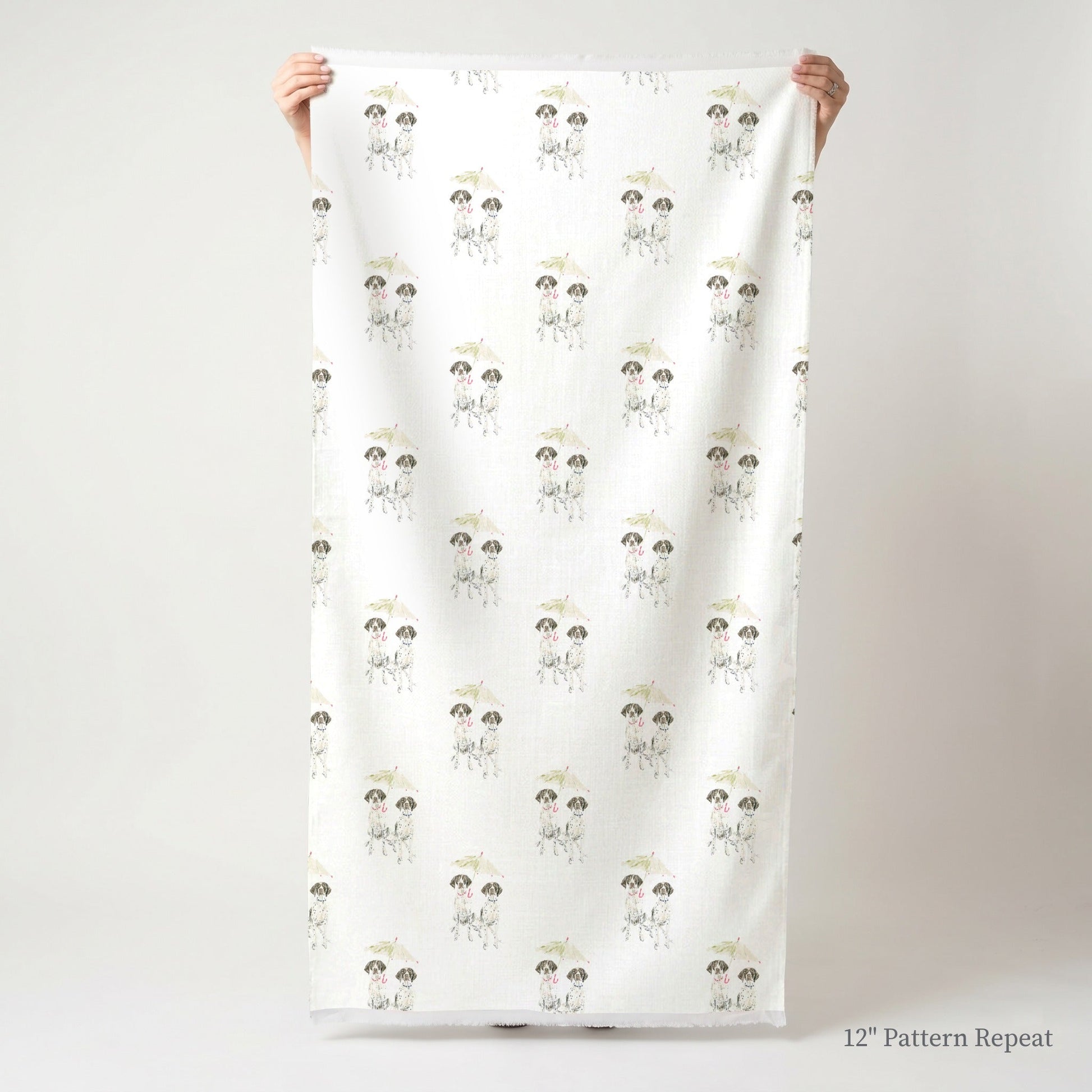 German Pointer Umbrella - Fabric - Linen Rowe