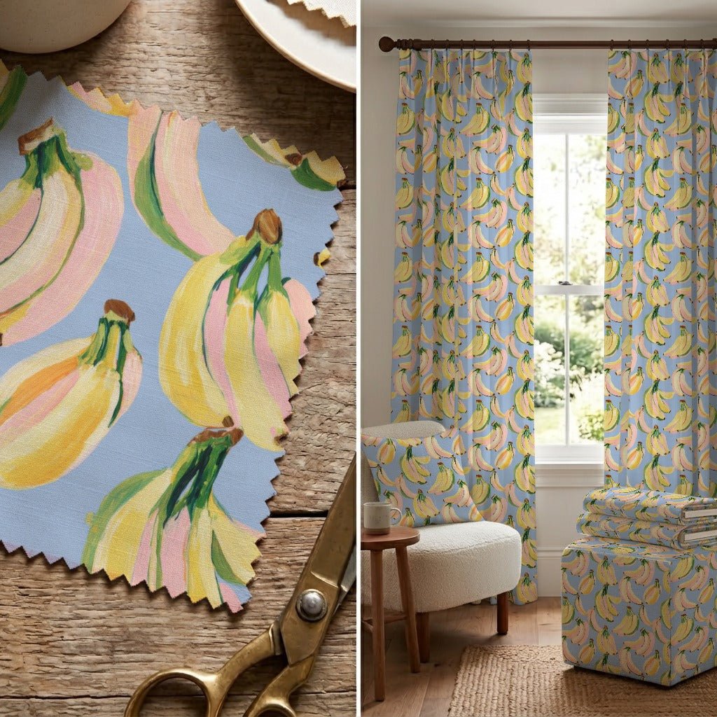 Go Bananas - Fabric - Linen Rowe