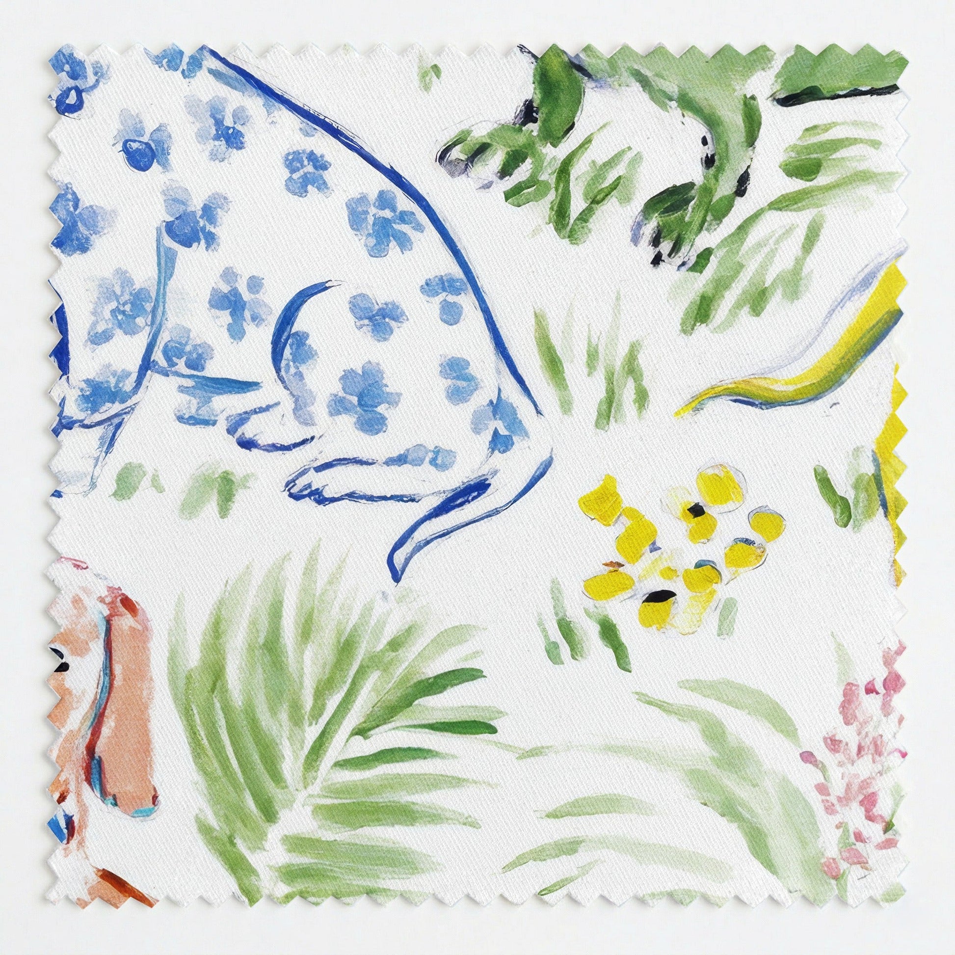 Golden Dachshund - Fabric - Linen Rowe