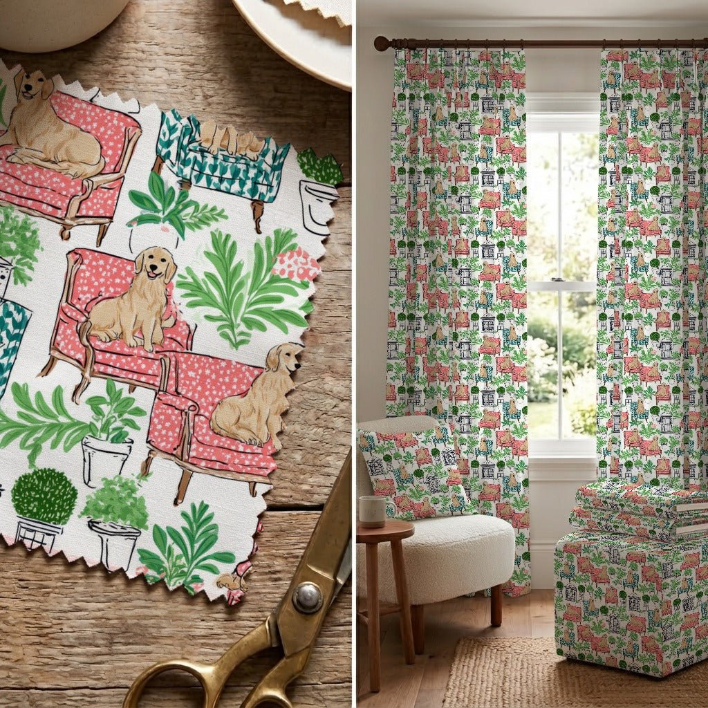 Golden Lounge - Fabric - Linen Rowe
