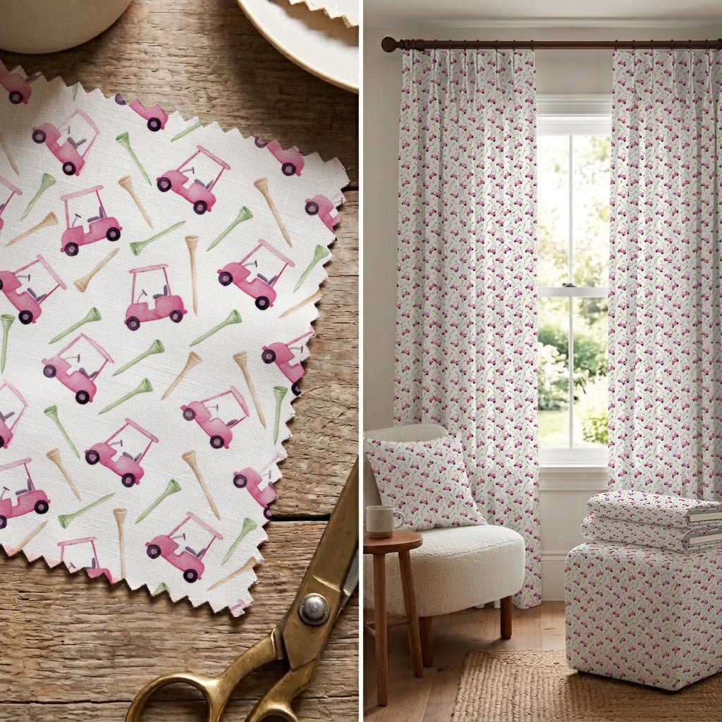 Golf tee cart - Fabric - Linen Rowe