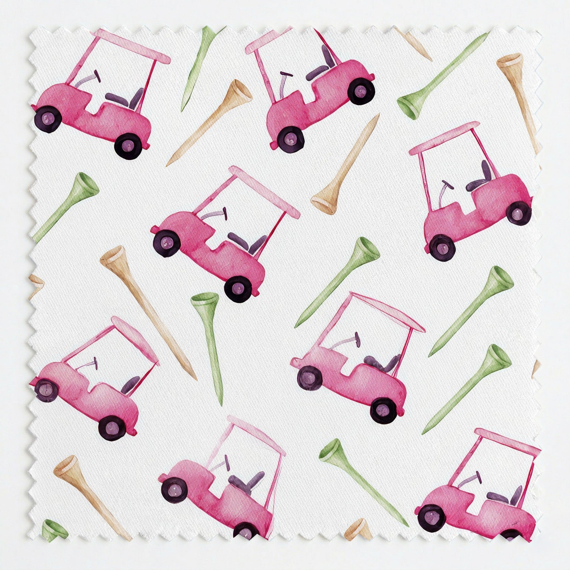 Golf tee cart - Fabric - Linen Rowe