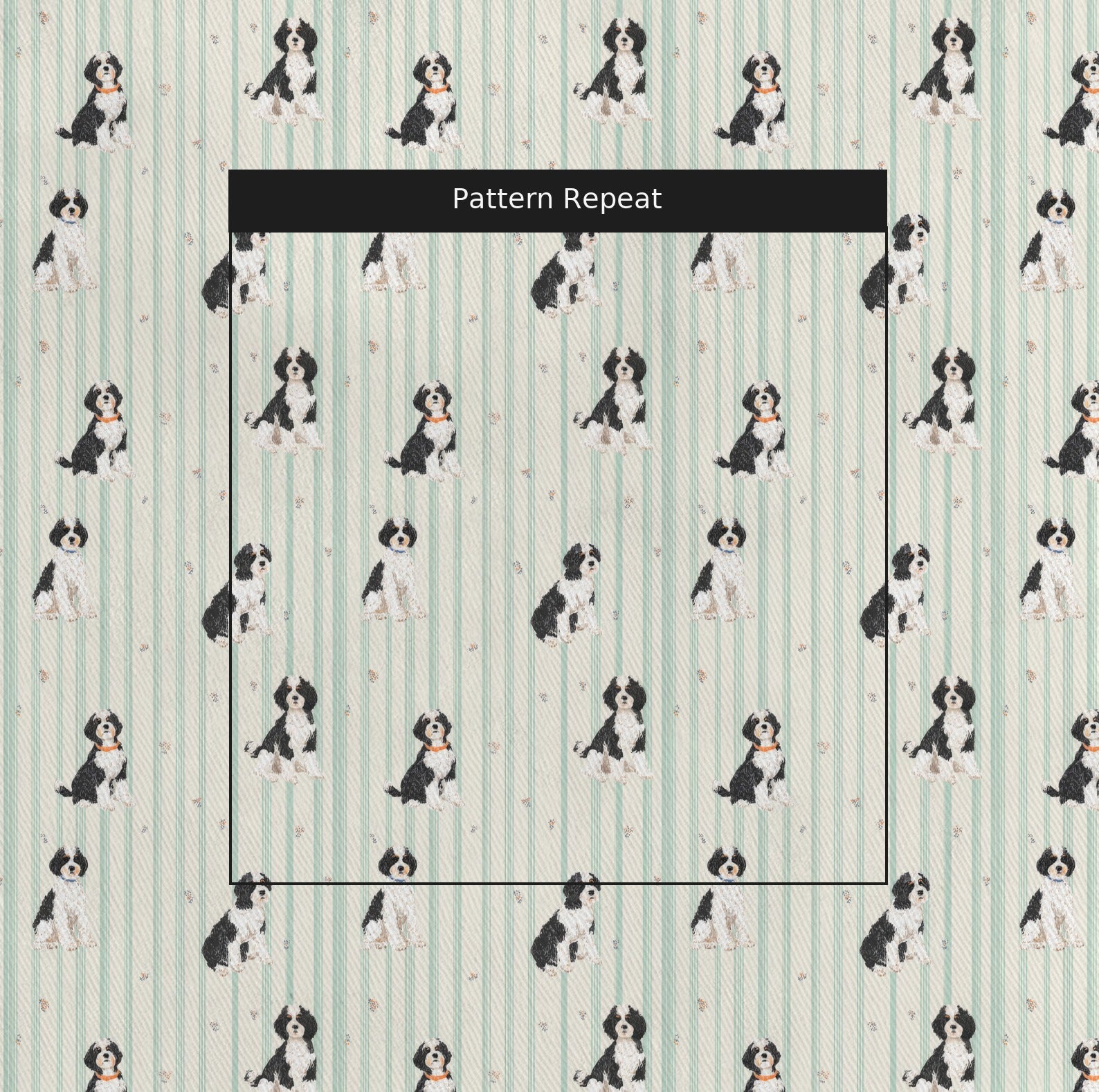 Good Dog - Fabric - Linen Rowe