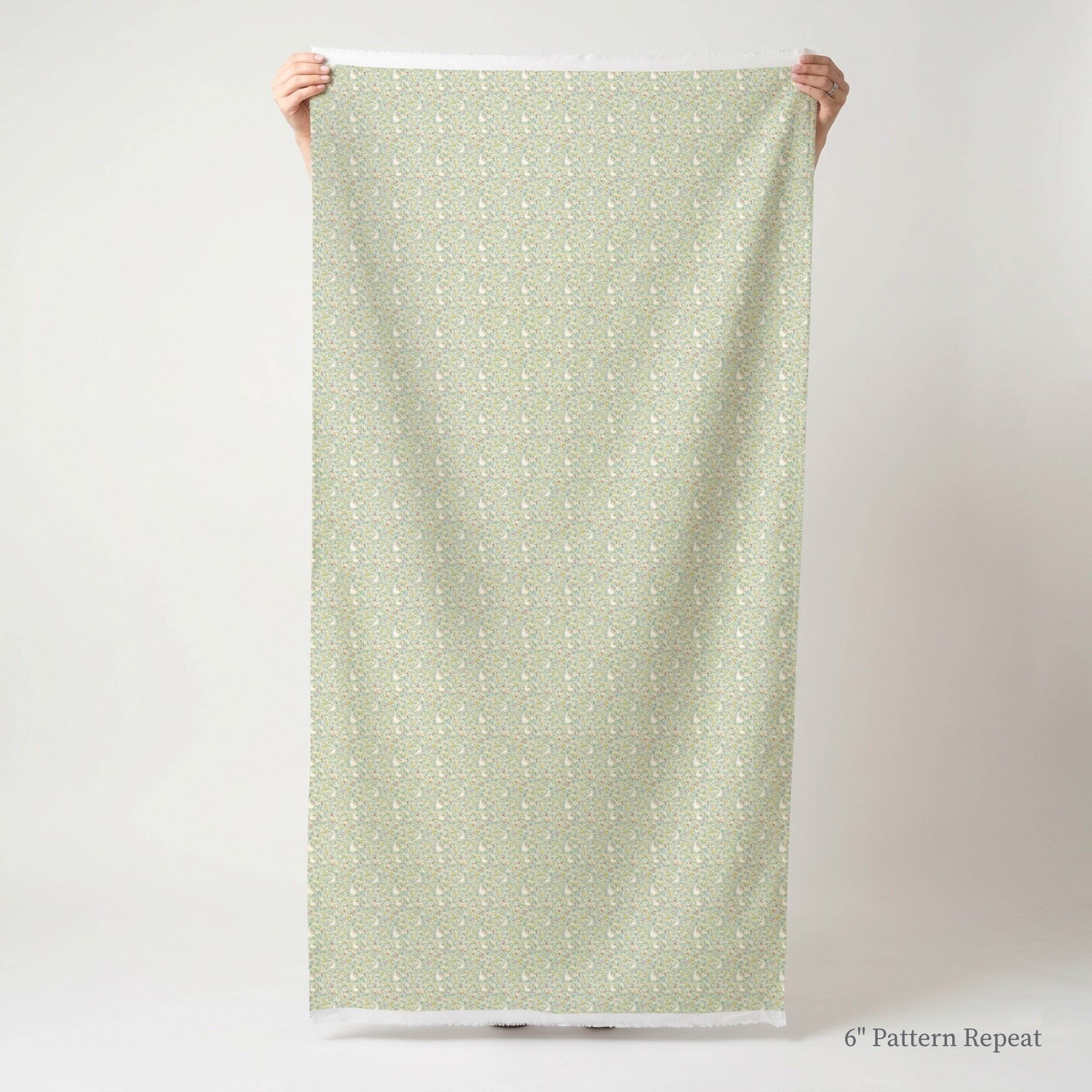 Goosey Florals - Fabric - Linen Rowe