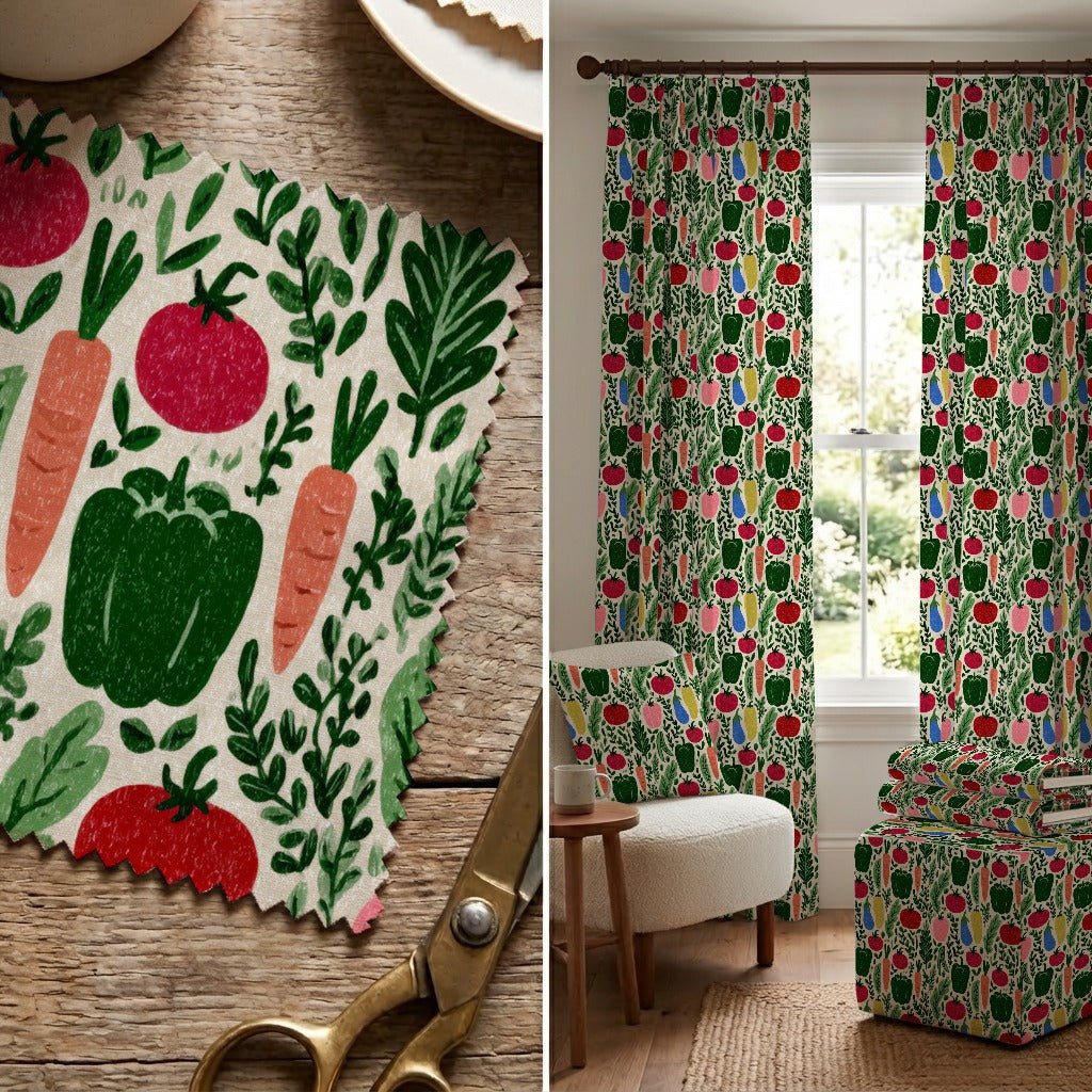 Grandmas Garden - Fabric - Linen Rowe
