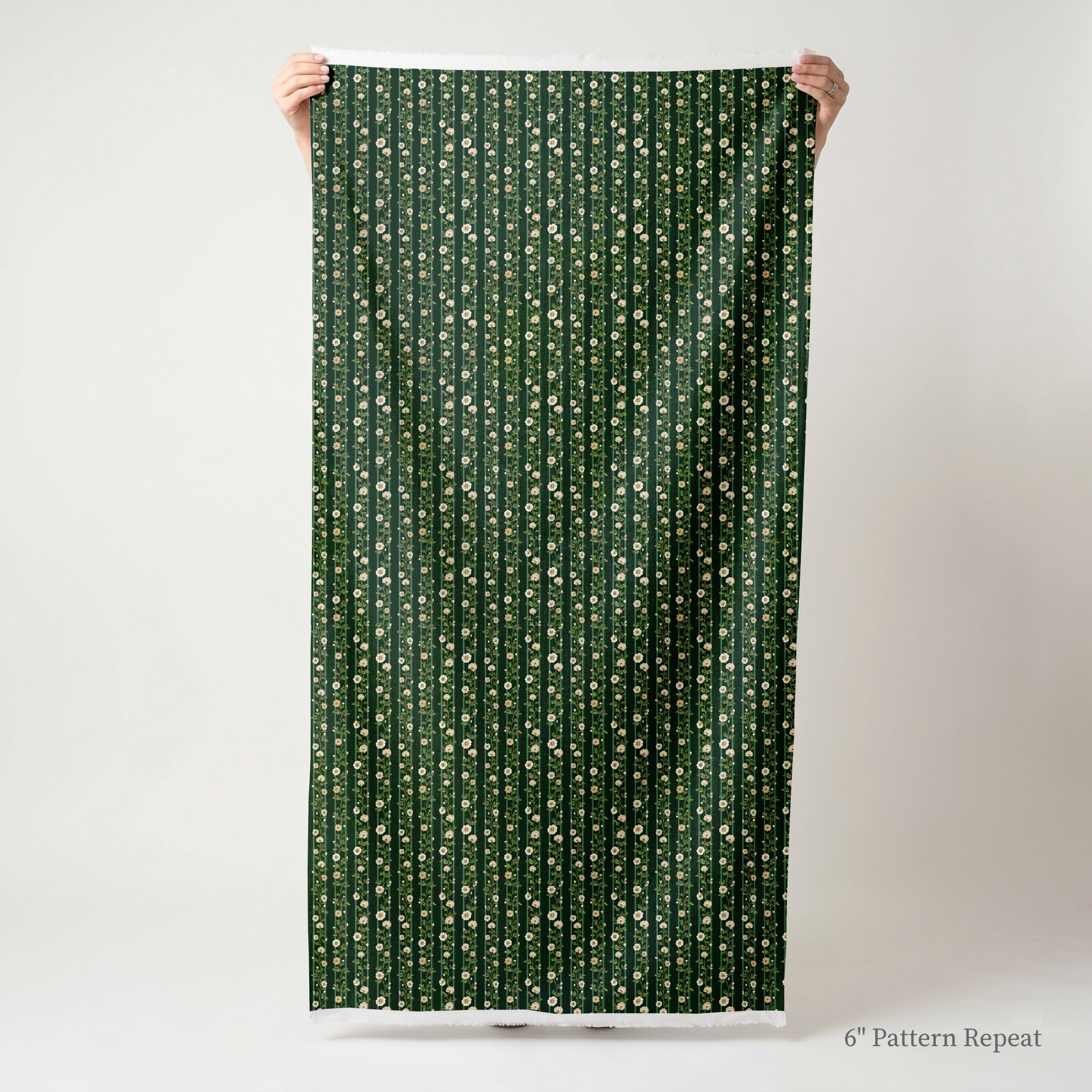 Green Gardens - Fabric - Linen Rowe