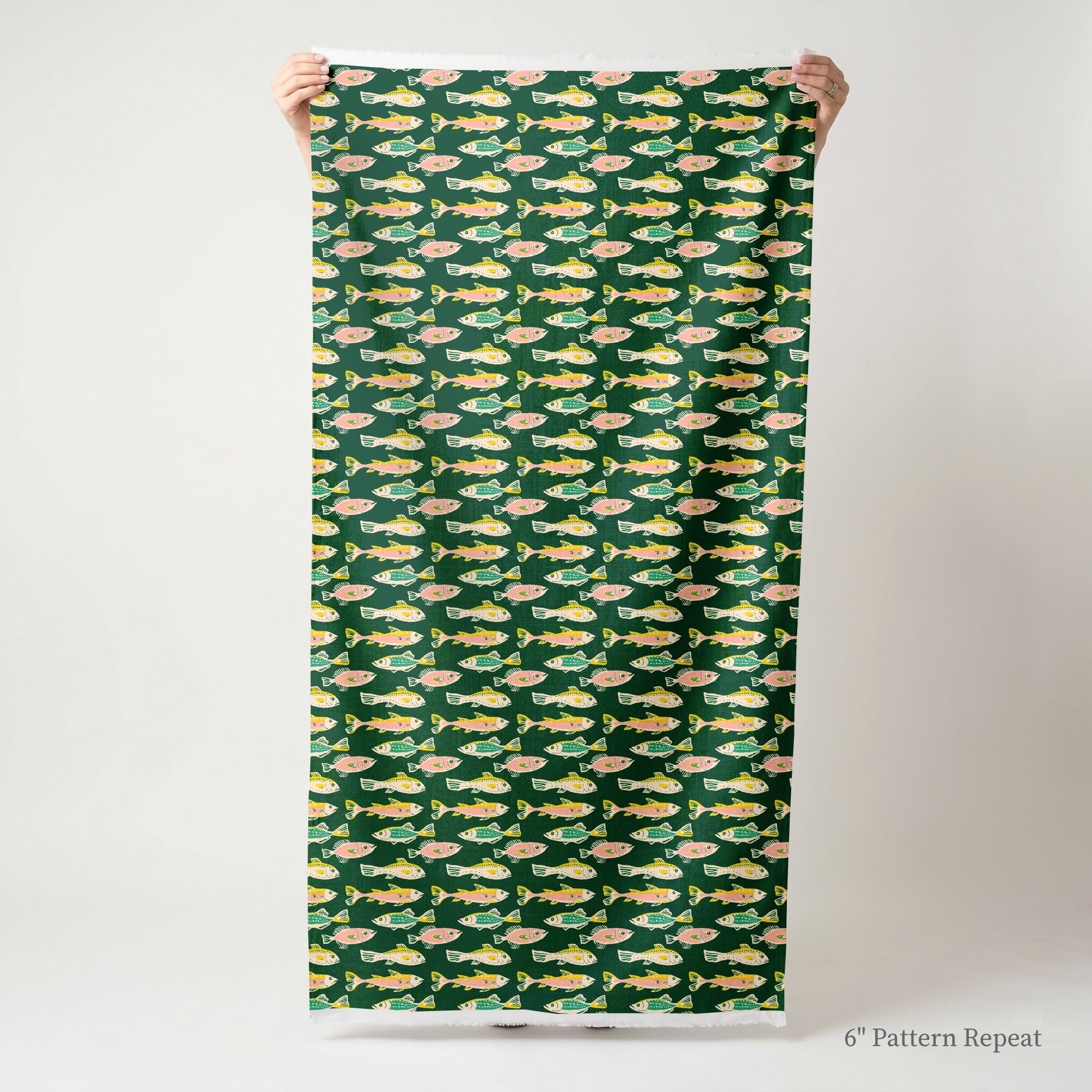 Green Lake Life - Fabric - Linen Rowe