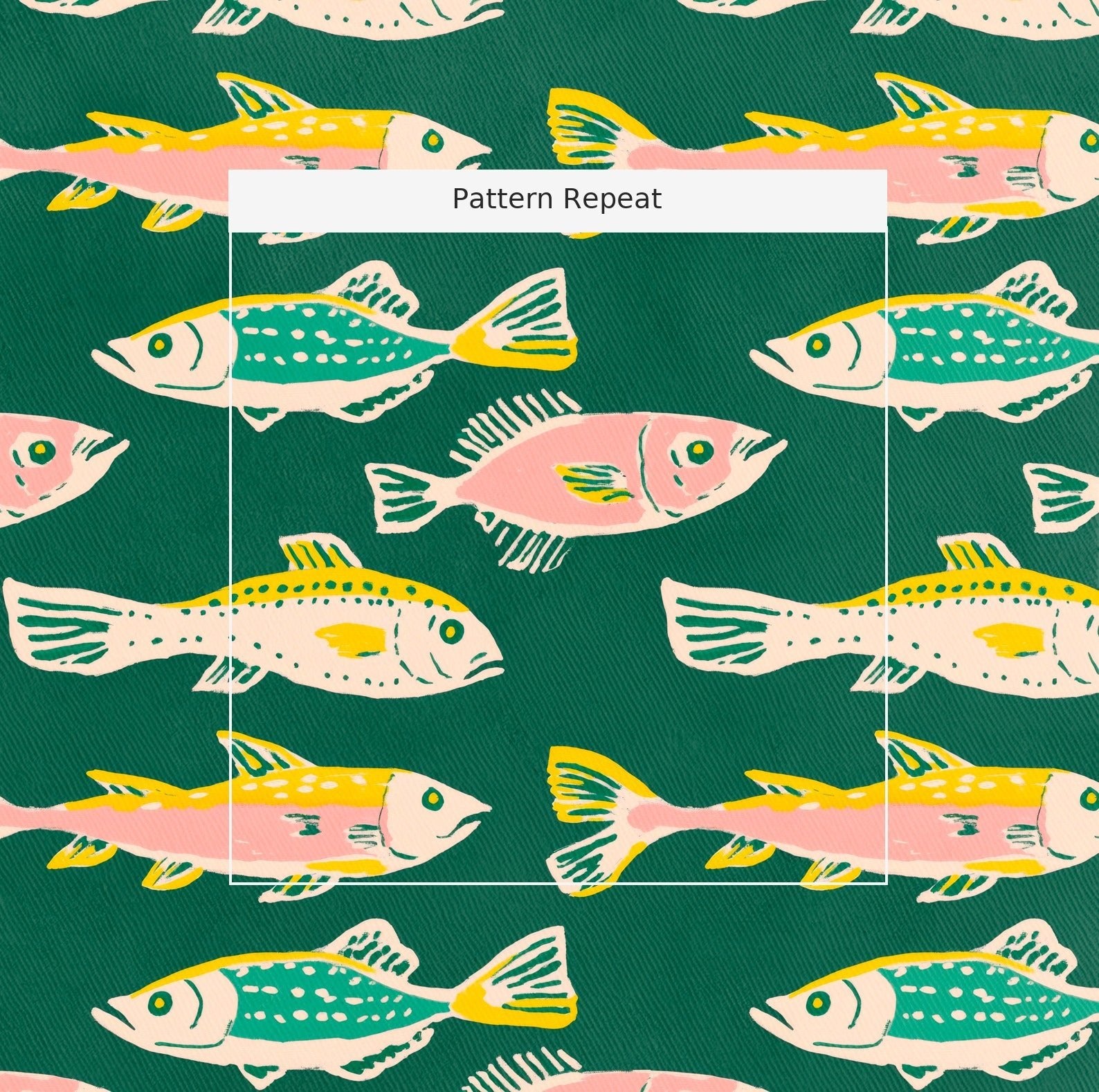 Green Lake Life - Fabric - Linen Rowe