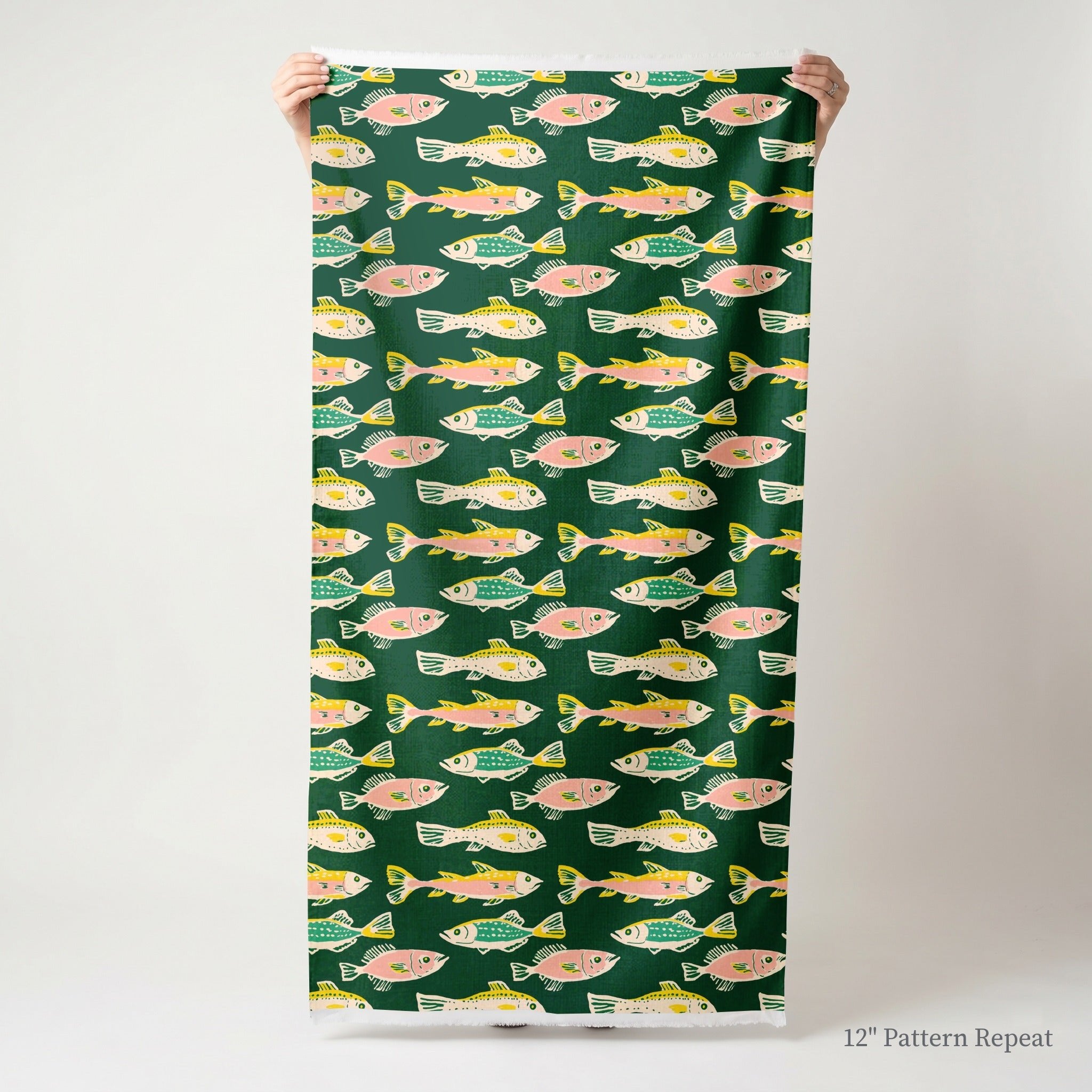 Green Lake Life - Fabric - Linen Rowe