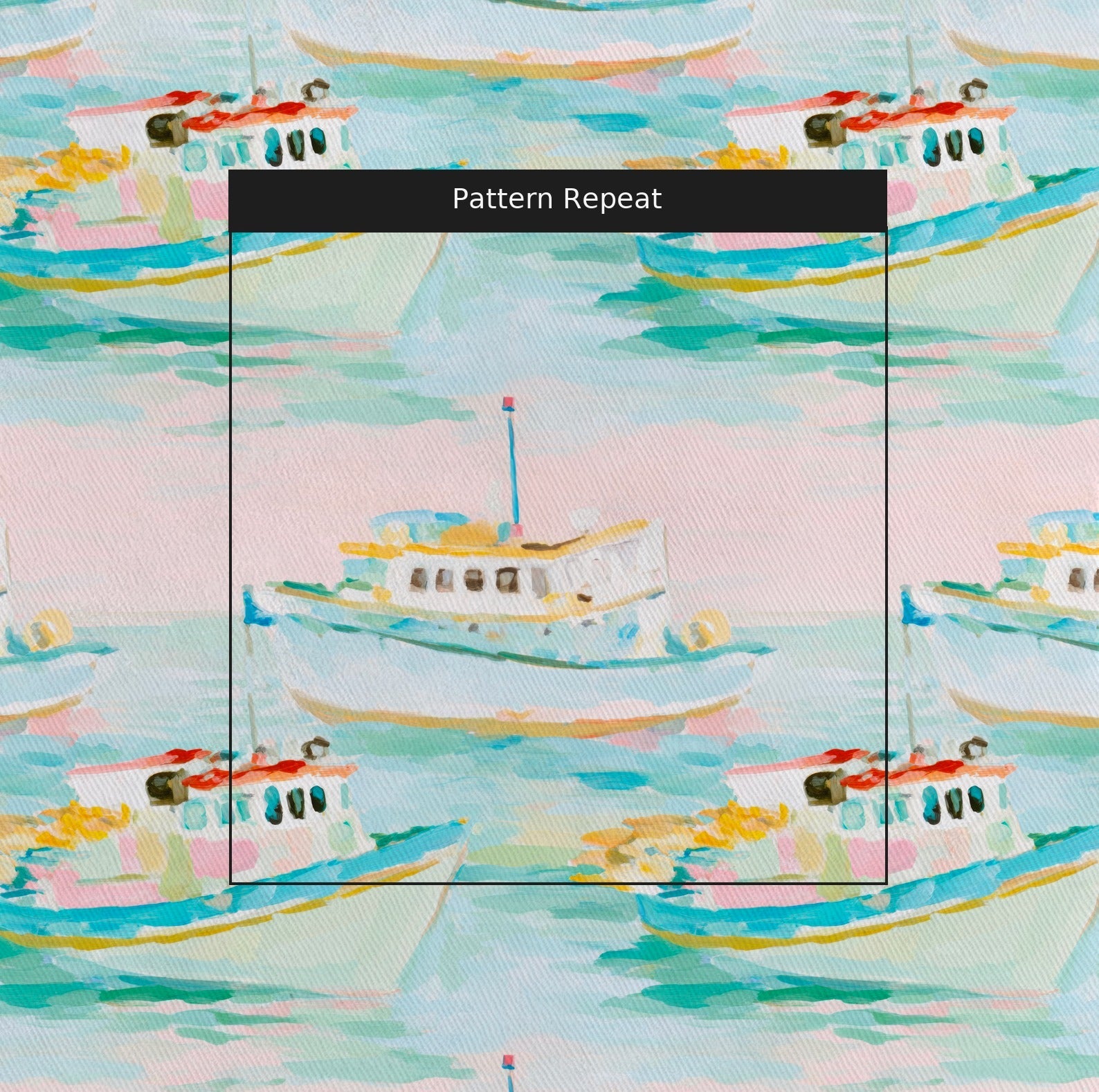 Harbor Calm - Fabric - Linen Rowe