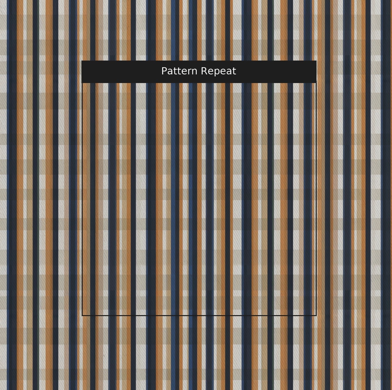 Harbor Plaid Stripe - Fabric - Linen Rowe