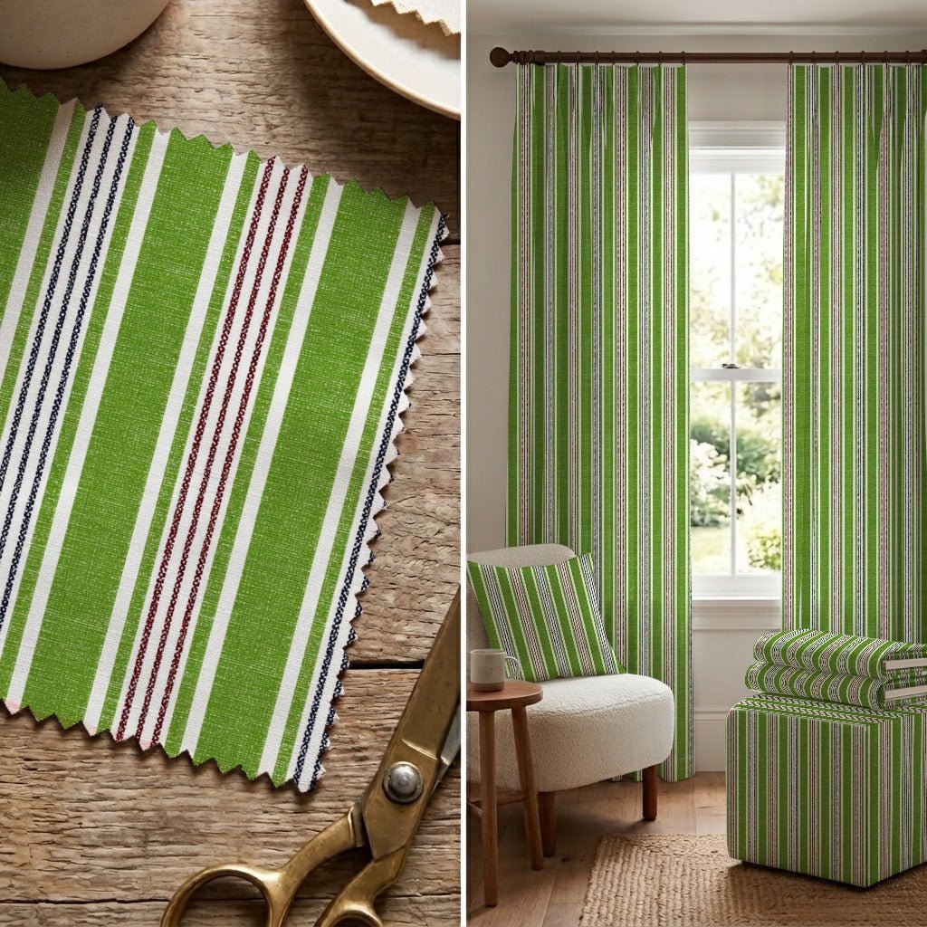 Hawke Stripes - Fabric - Linen Rowe