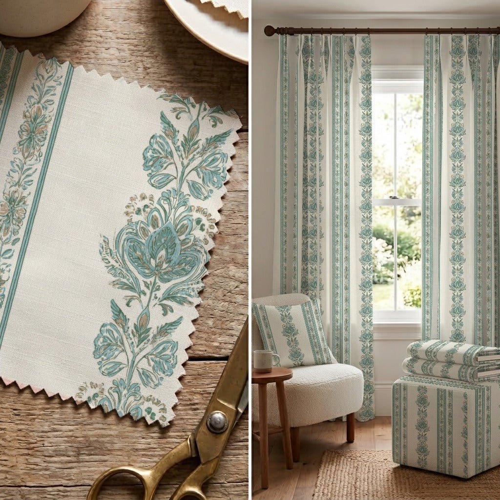 Heirloom Jade - Fabric - Linen Rowe