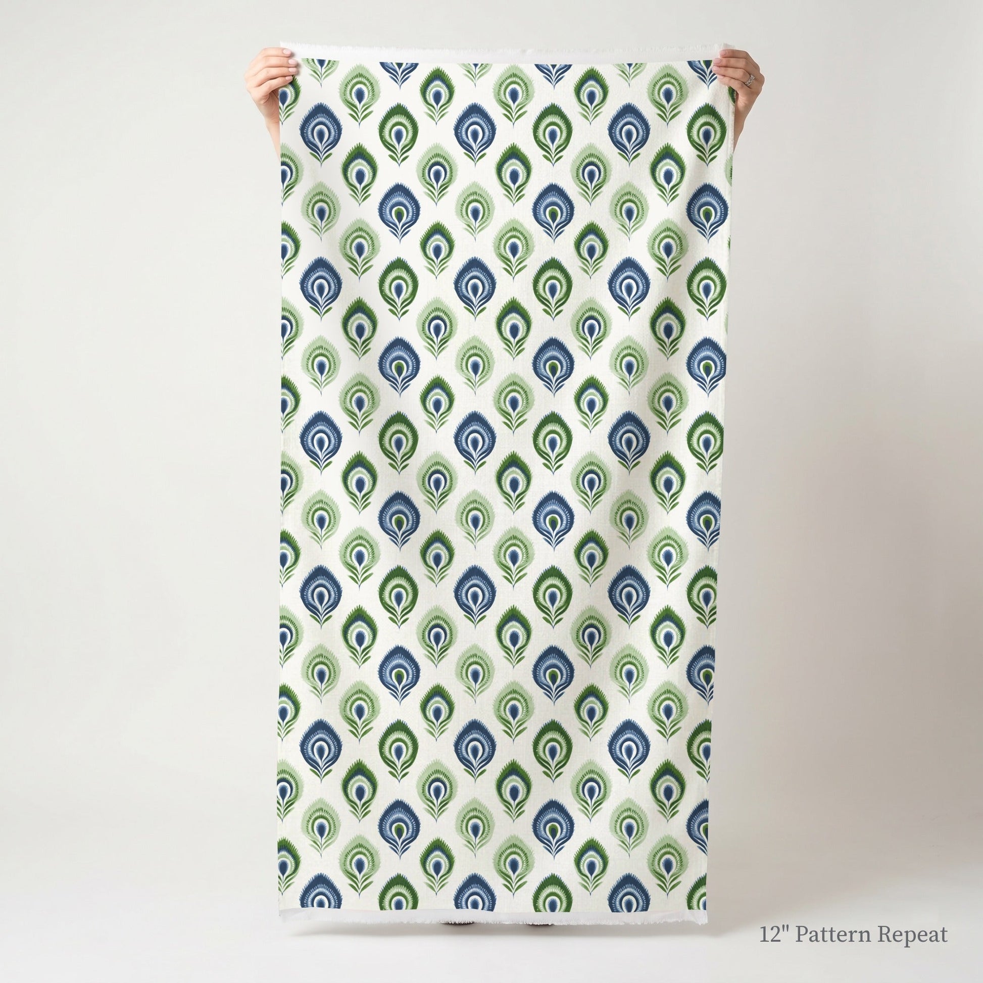Heston Feather - Fabric - Linen Rowe
