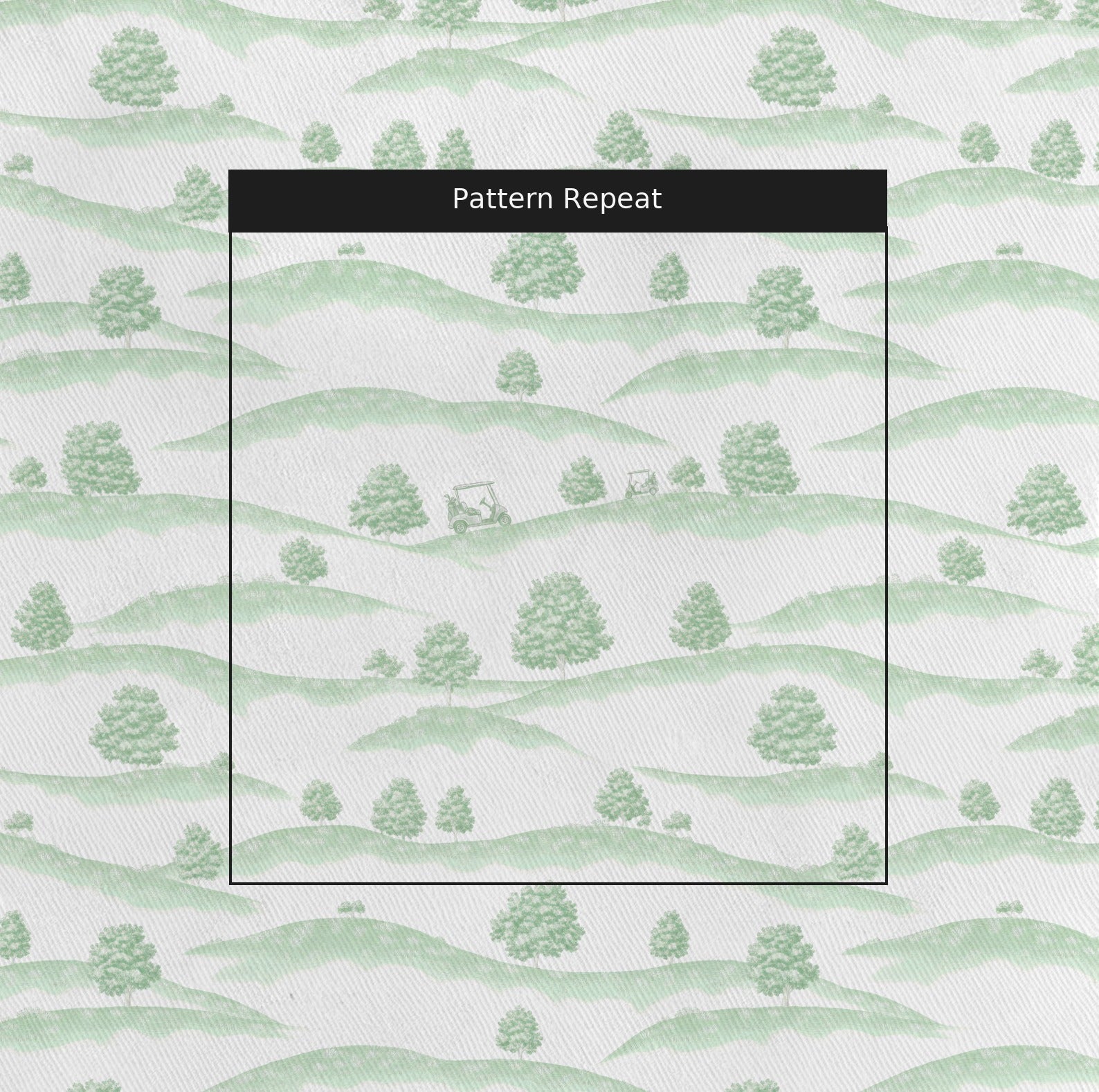 Hilly Course - Fabric - Linen Rowe