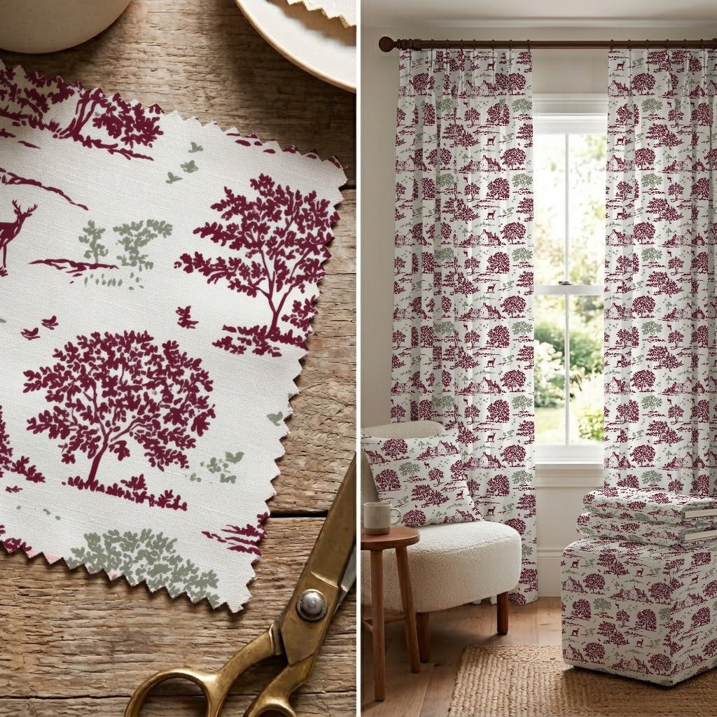 Holliday Toile - Fabric - Linen Rowe