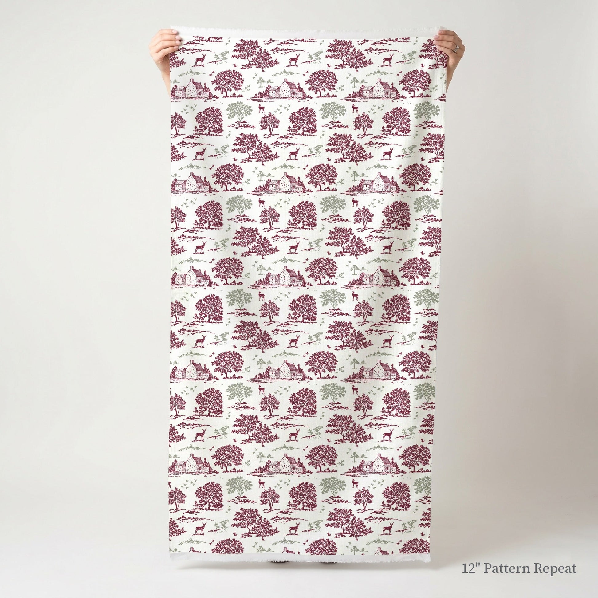 Holliday Toile - Fabric - Linen Rowe