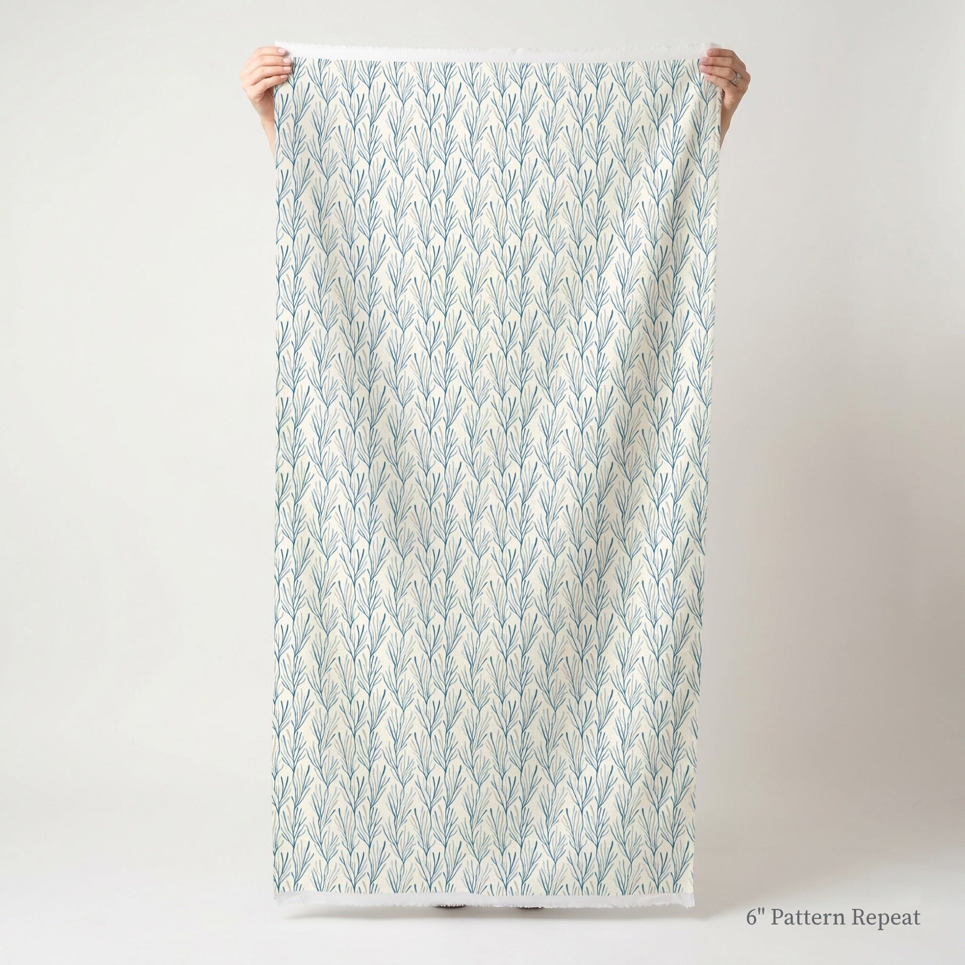 Holly Blue - Fabric - Linen Rowe