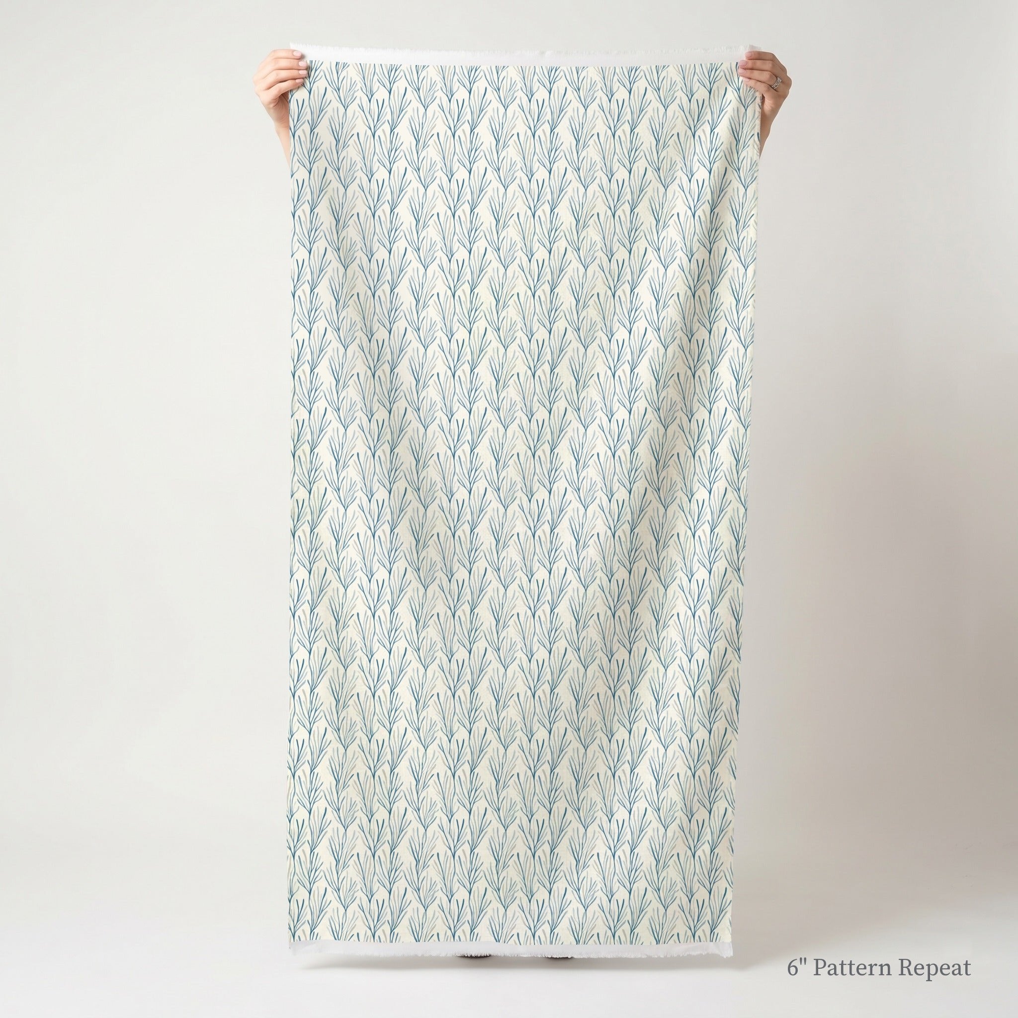Holly Blue - Fabric - Linen Rowe
