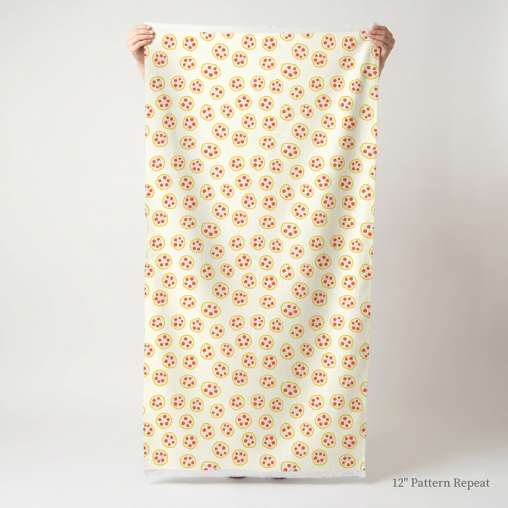 Holy Pepperoni - Fabric - Linen Rowe