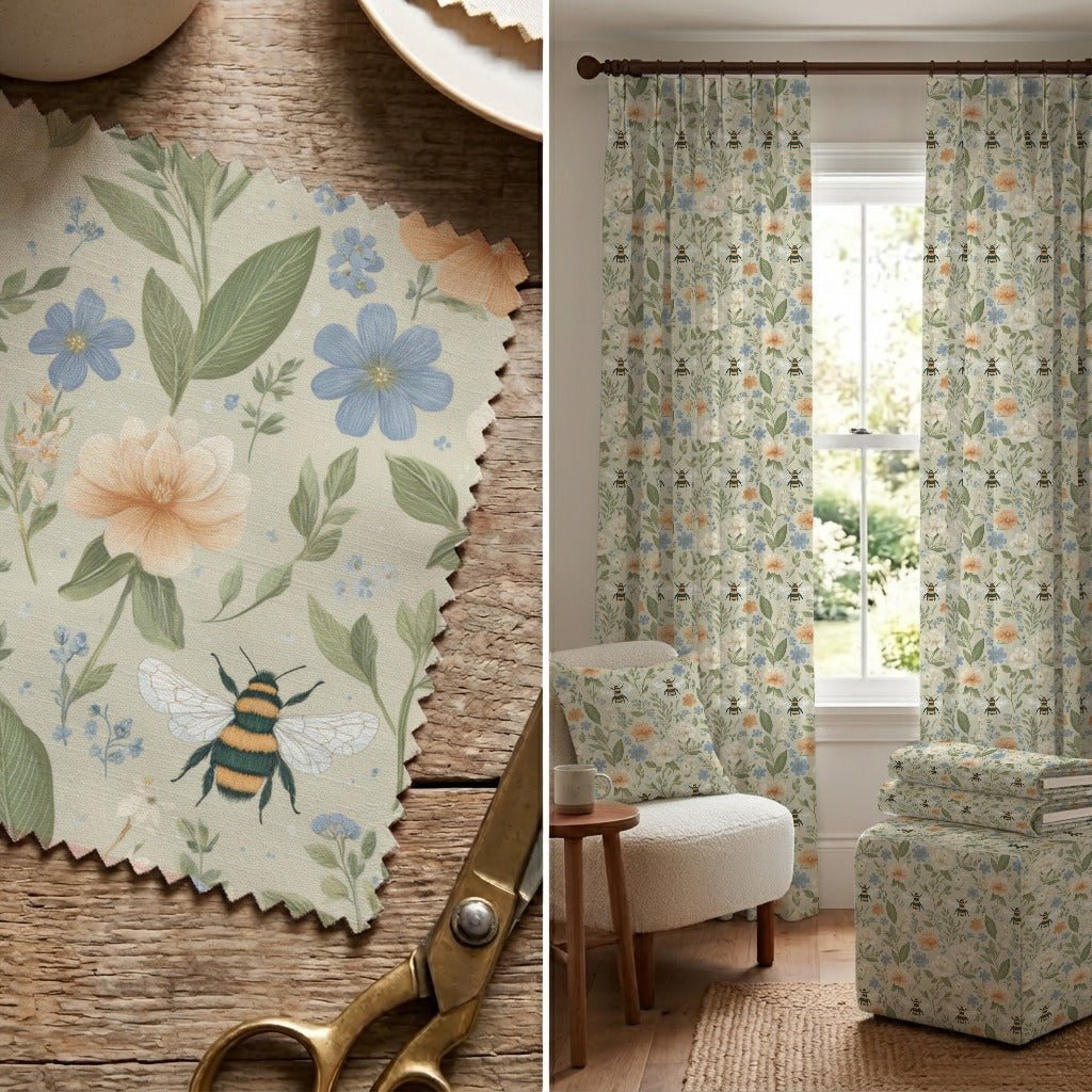 Honeybun - Fabric - Linen Rowe