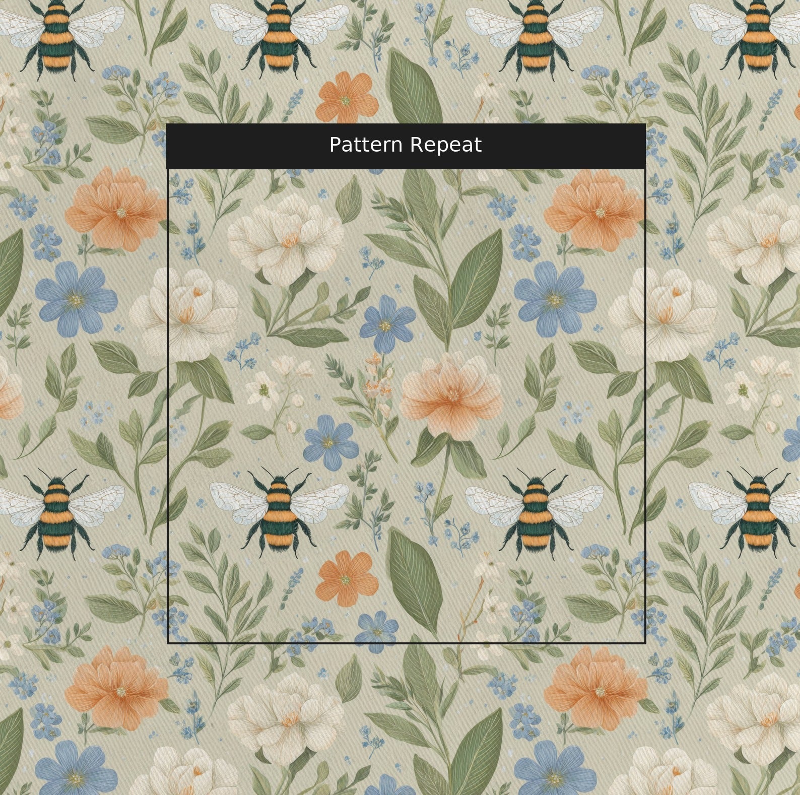 Honeybun - Fabric - Linen Rowe