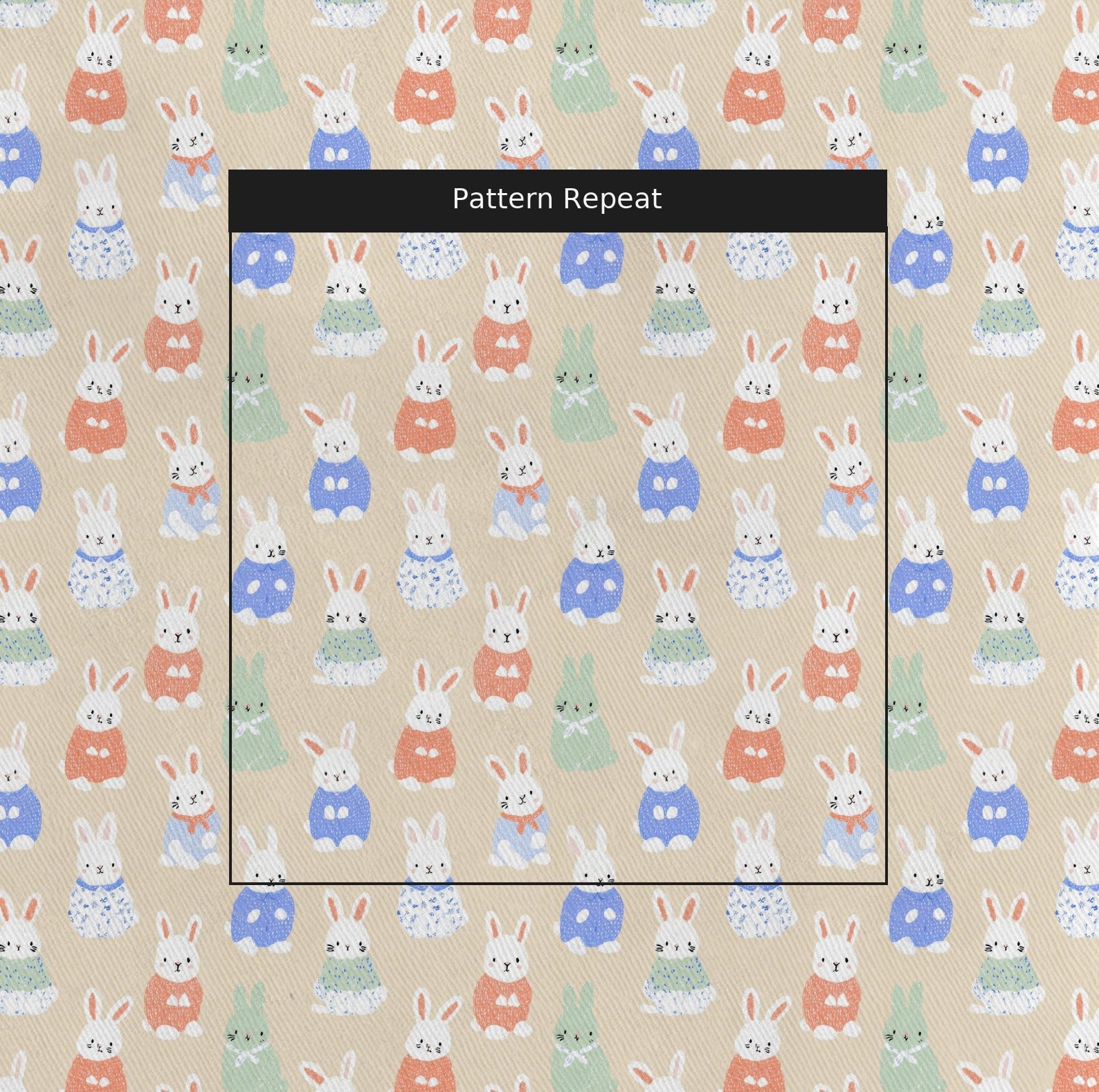 Hop Along - Fabric - Linen Rowe
