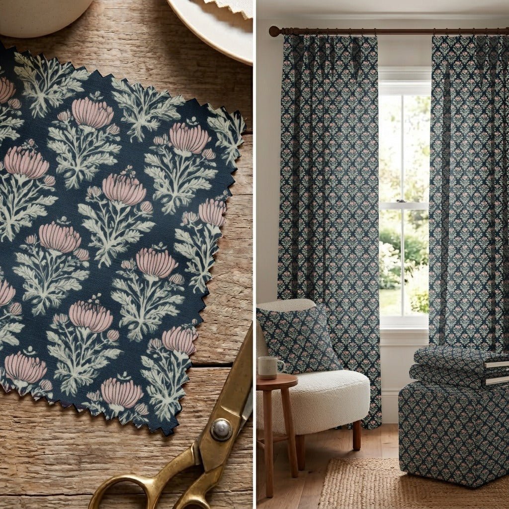 Ink & Petal - Fabric - Linen Rowe