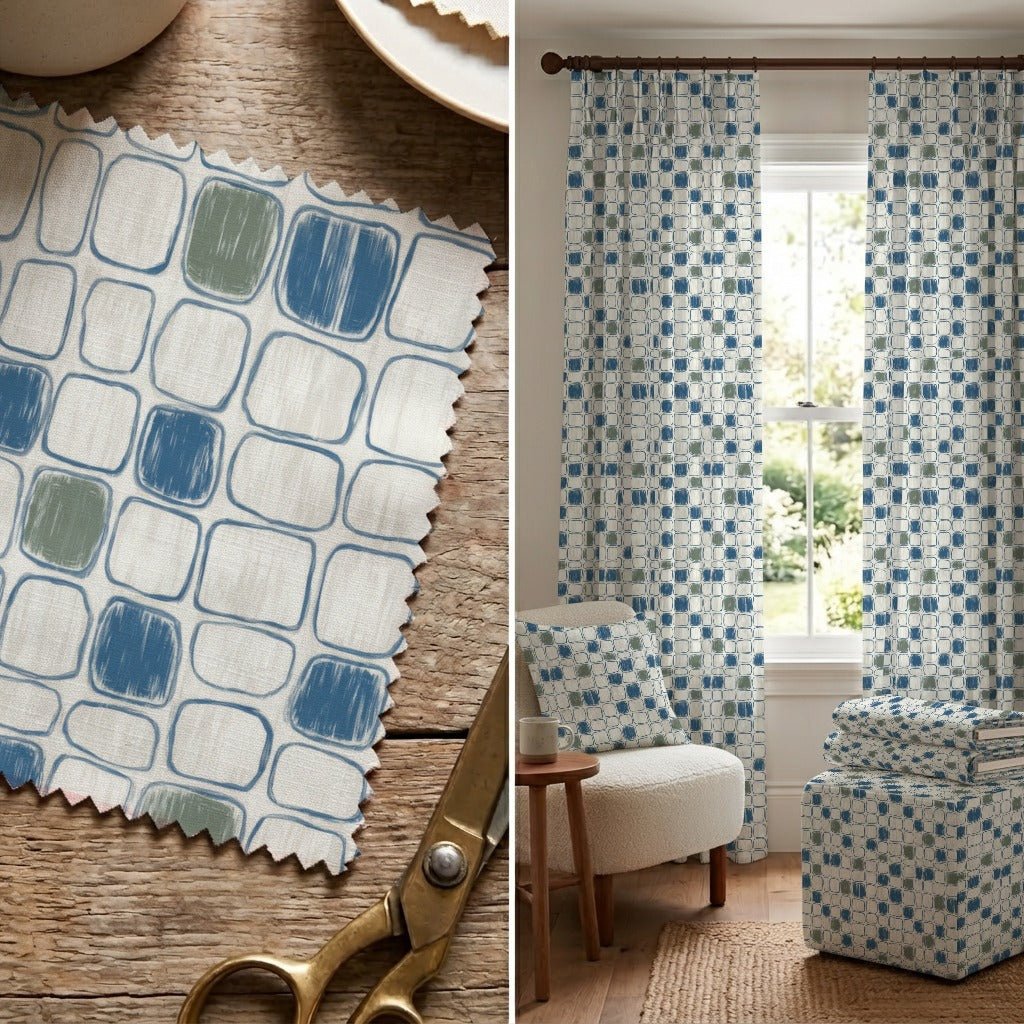 Isla Dots - Fabric - Linen Rowe