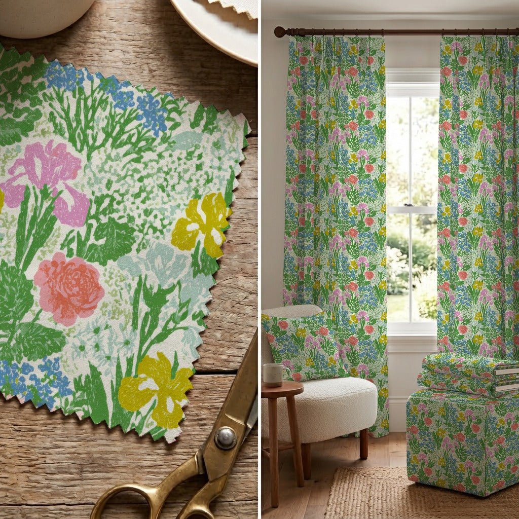 Isoldeira Garden - Fabric - Linen Rowe