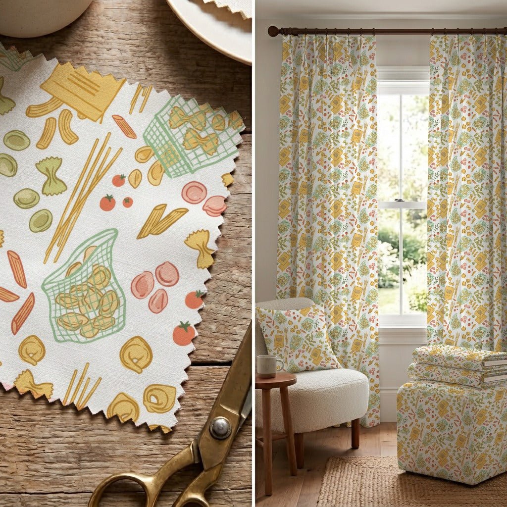 Italian Dinner - Fabric - Linen Rowe