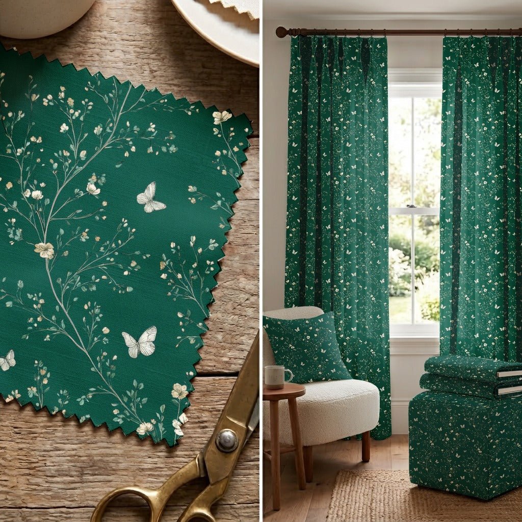 Jade Garden - Fabric - Linen Rowe