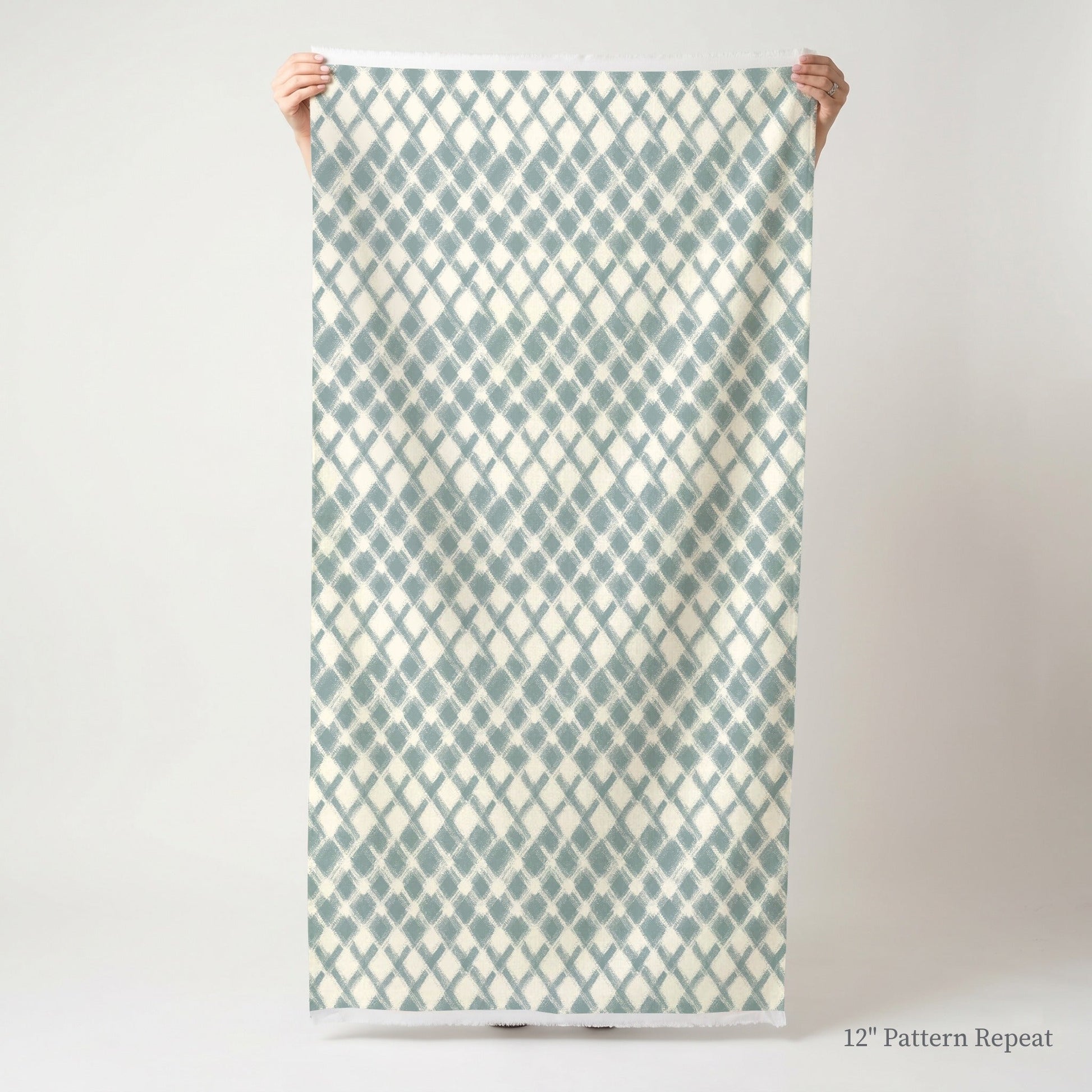 Jasper Blue - Fabric - Linen Rowe