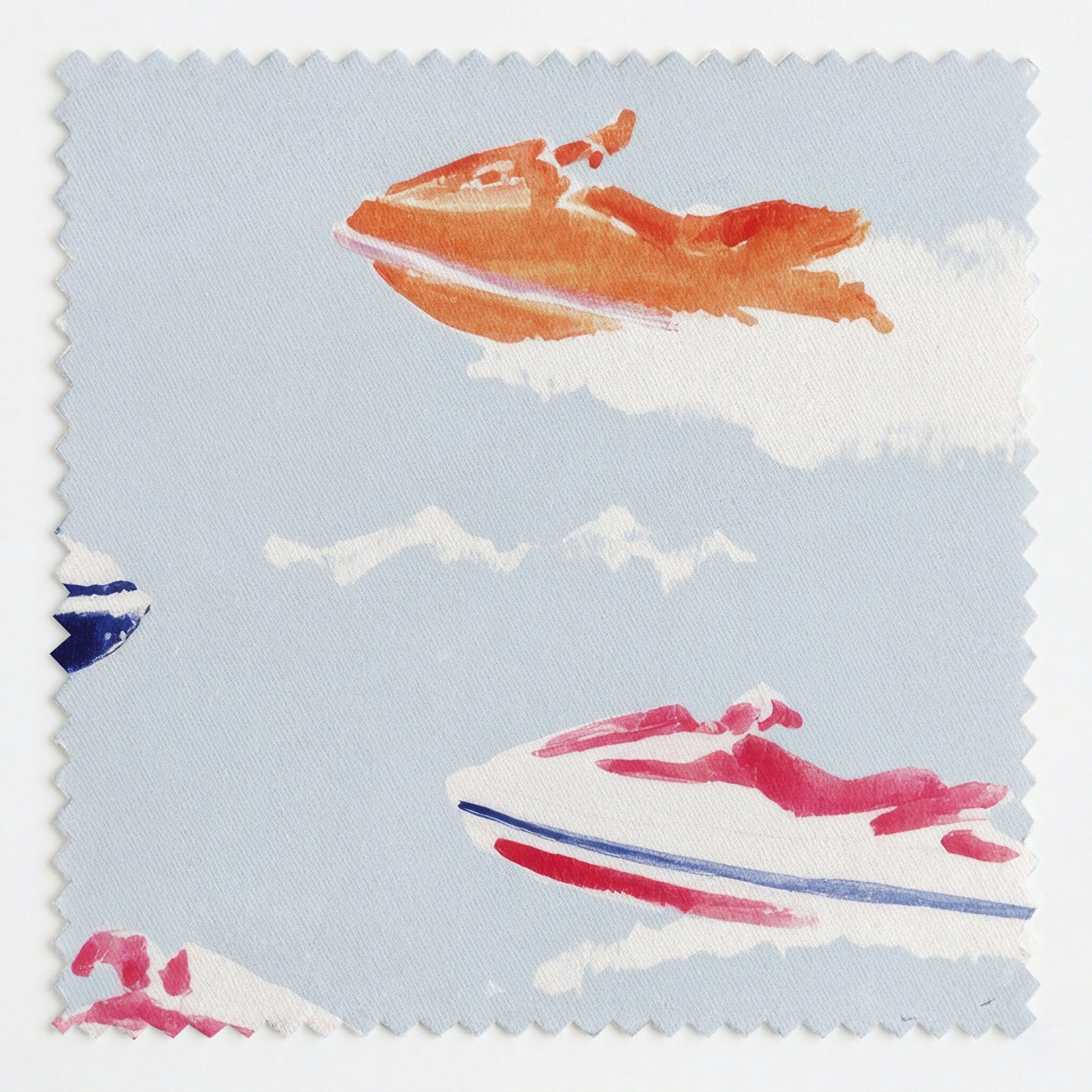Jet Skiing - Fabric - Linen Rowe