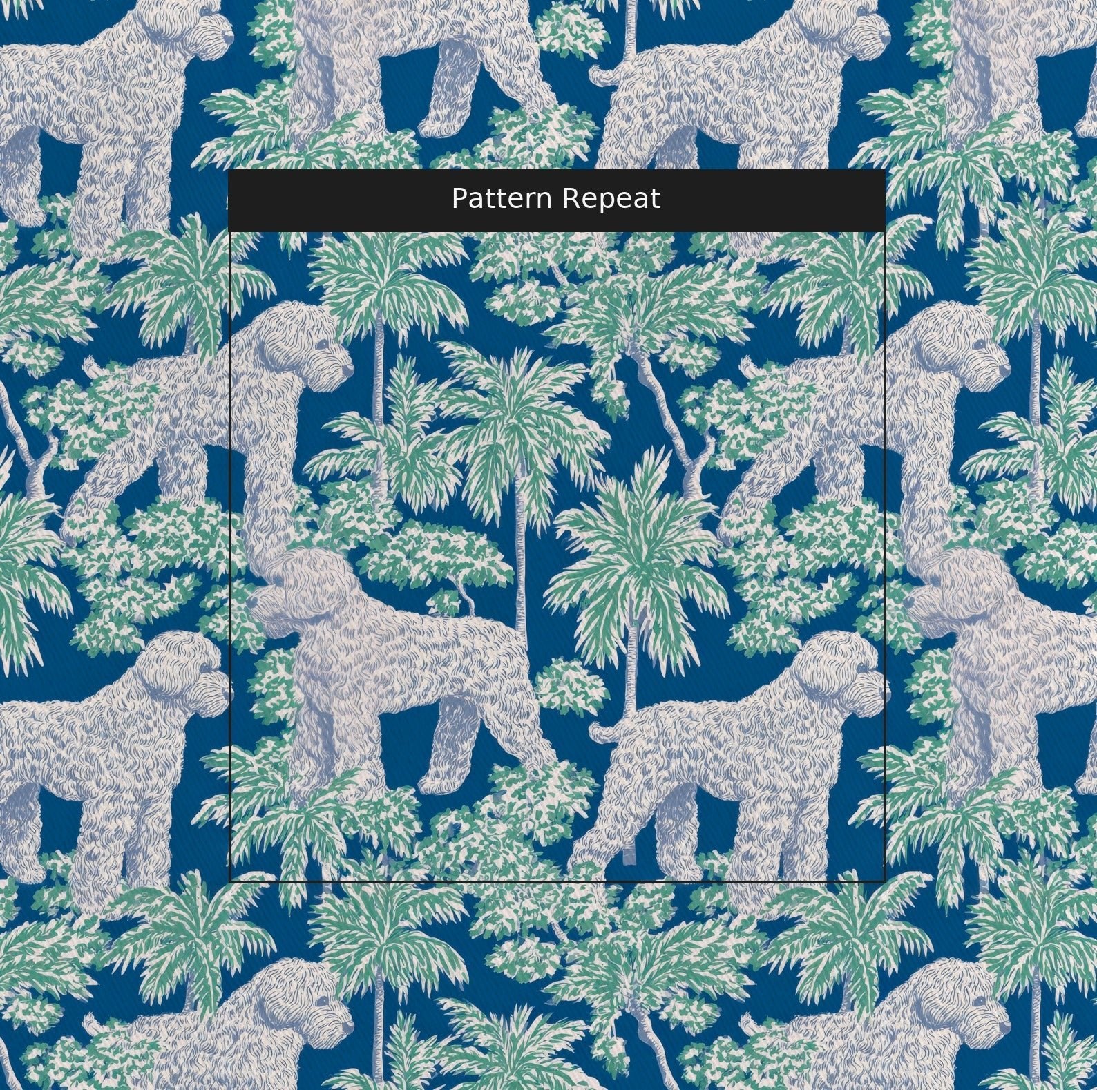 Jungle Paw - Fabric - Linen Rowe