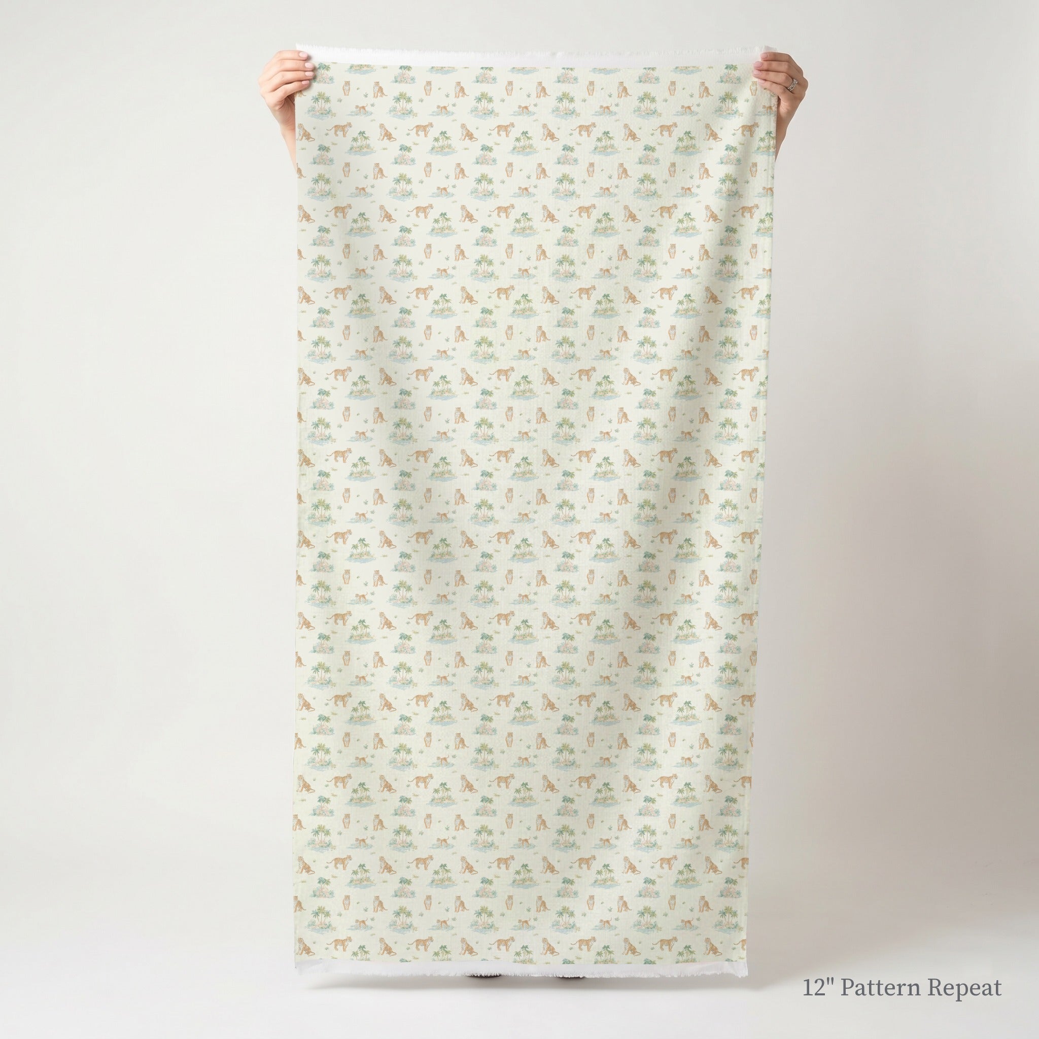 Jungle Tiger - Fabric - Linen Rowe